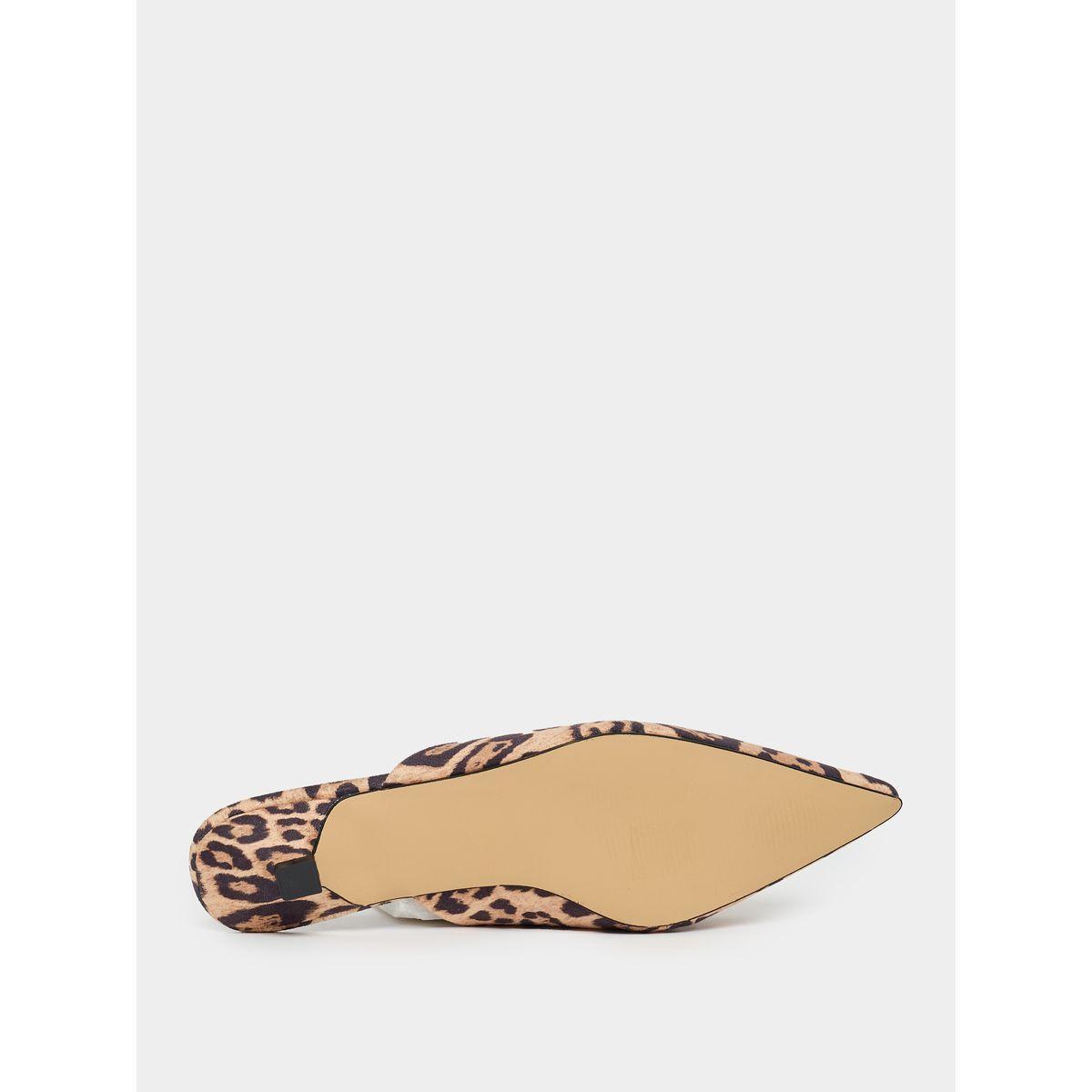 Embellished Animal Print Pointed Toe Mules-women-shoes-loafersandmoccasins-image-7