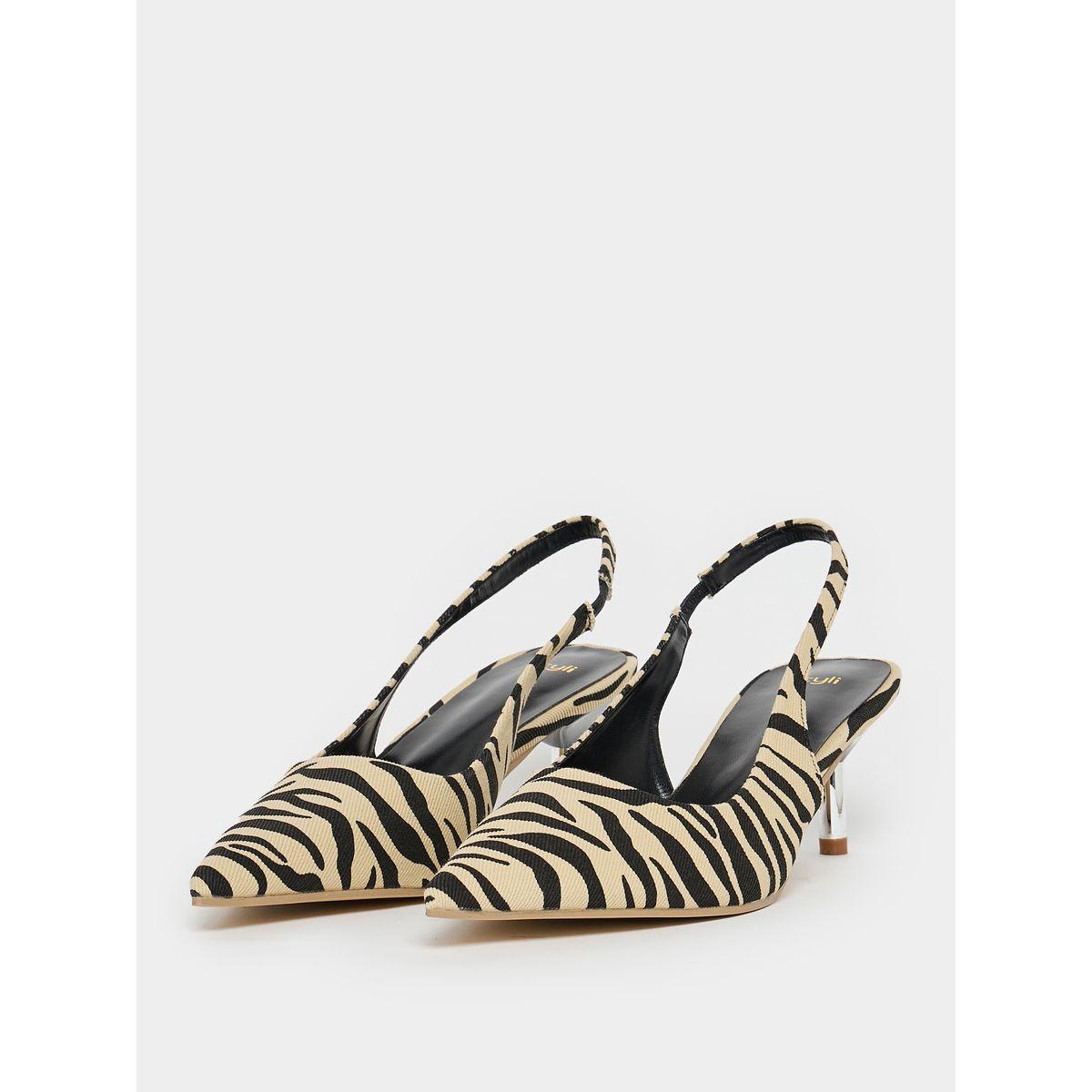 Styli Zebra Print Slingback Pumps-women-shoes-loafersandmoccasins-image-3