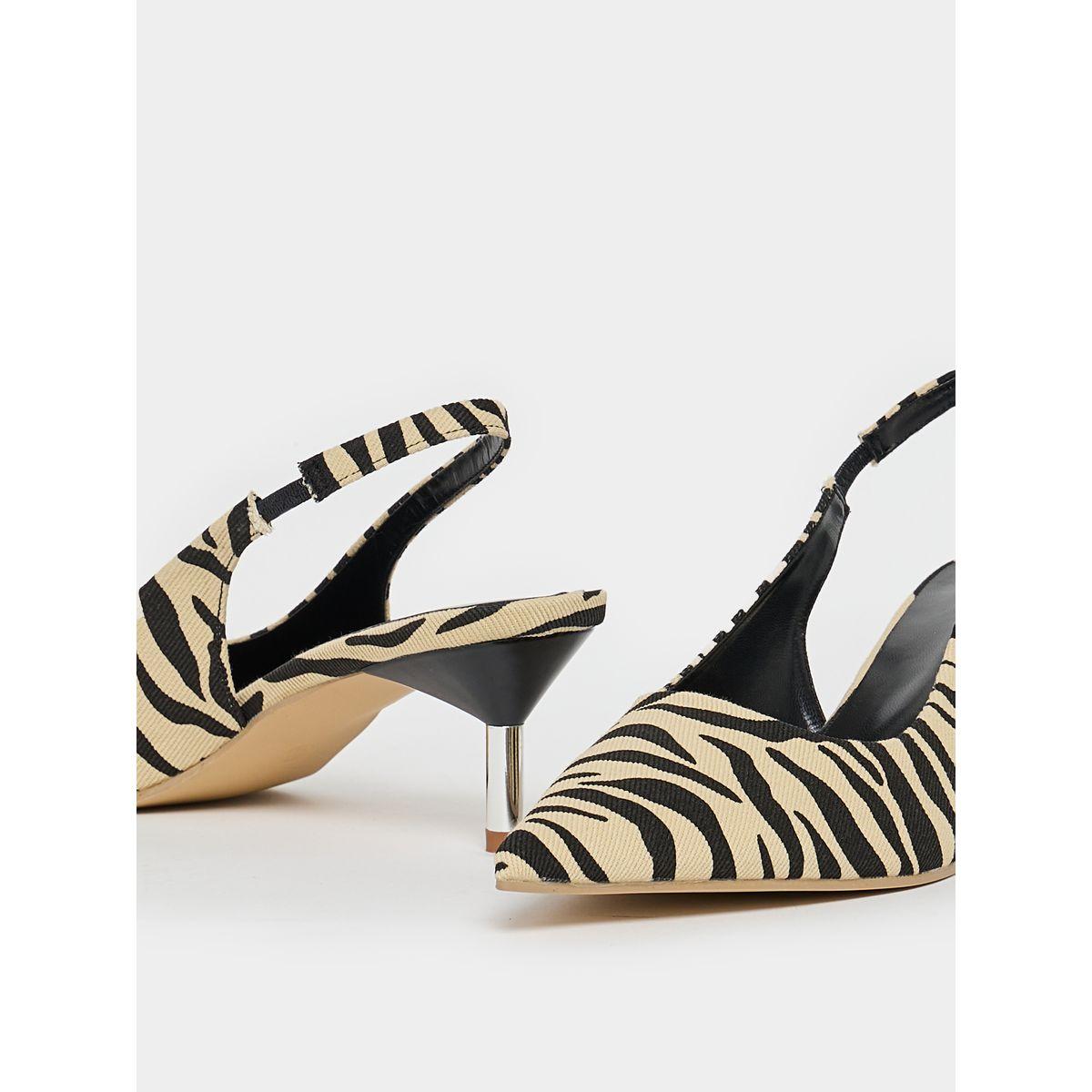 Styli Zebra Print Slingback Pumps-women-shoes-loafersandmoccasins-image-4