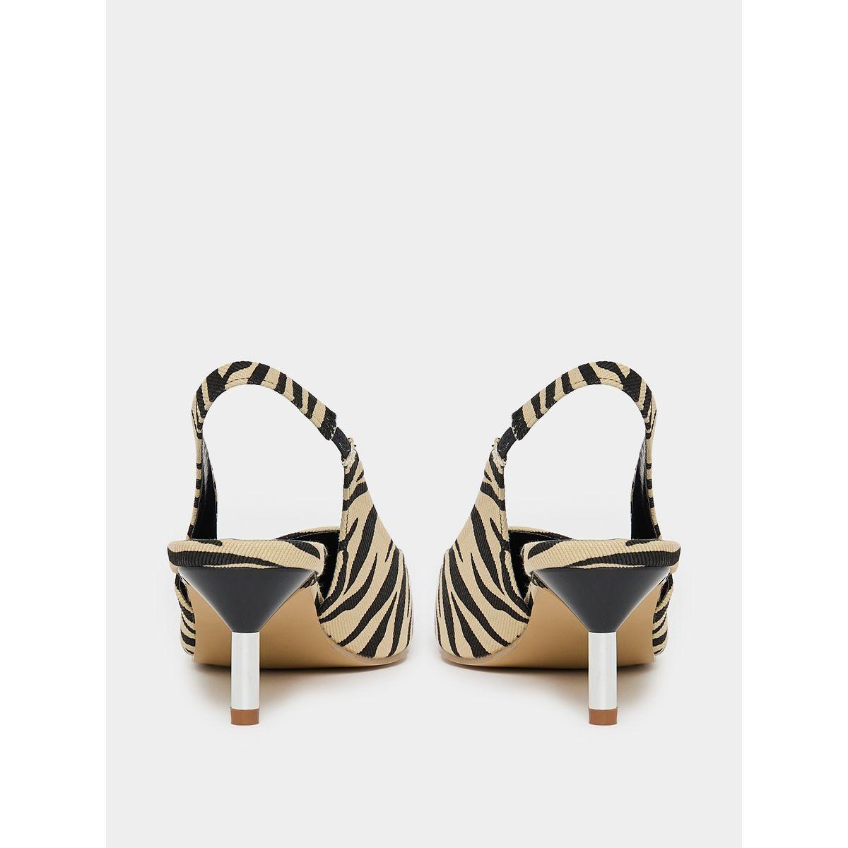 Styli Zebra Print Slingback Pumps-women-shoes-loafersandmoccasins-image-5