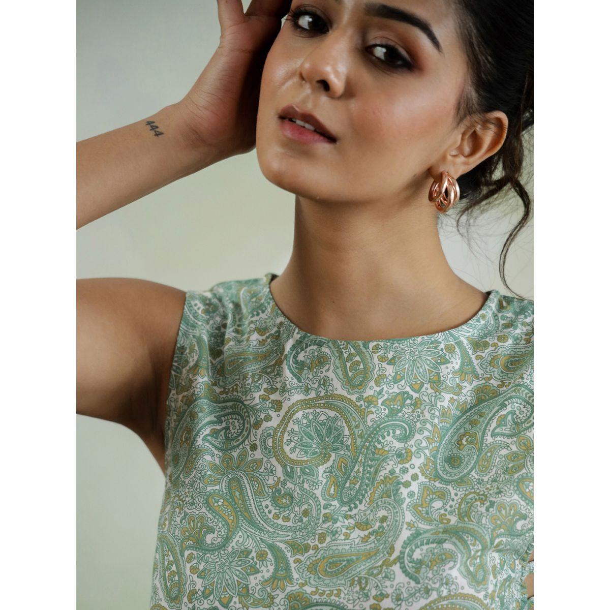 بلوزة بلا أكمام وطبعة بيزلي-women-clothing-shirtsandblouses-blouses-image-6
