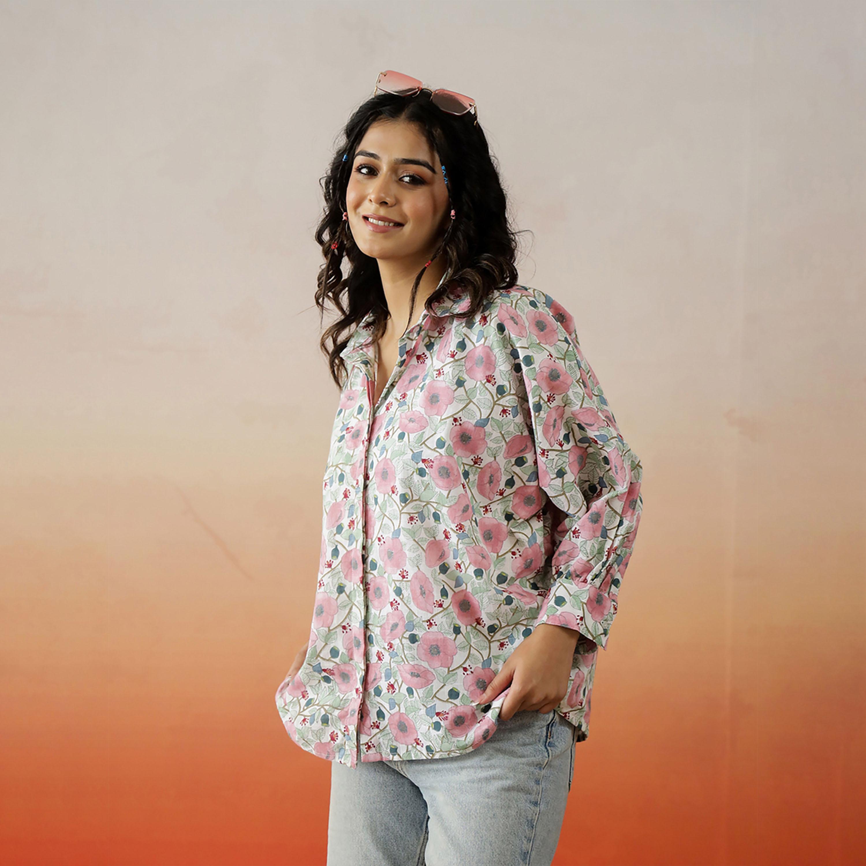 Sanskrutihomes X Styli Floral Printed Cotton Top-women-clothing-shirtsandblouses-blouses-image-4