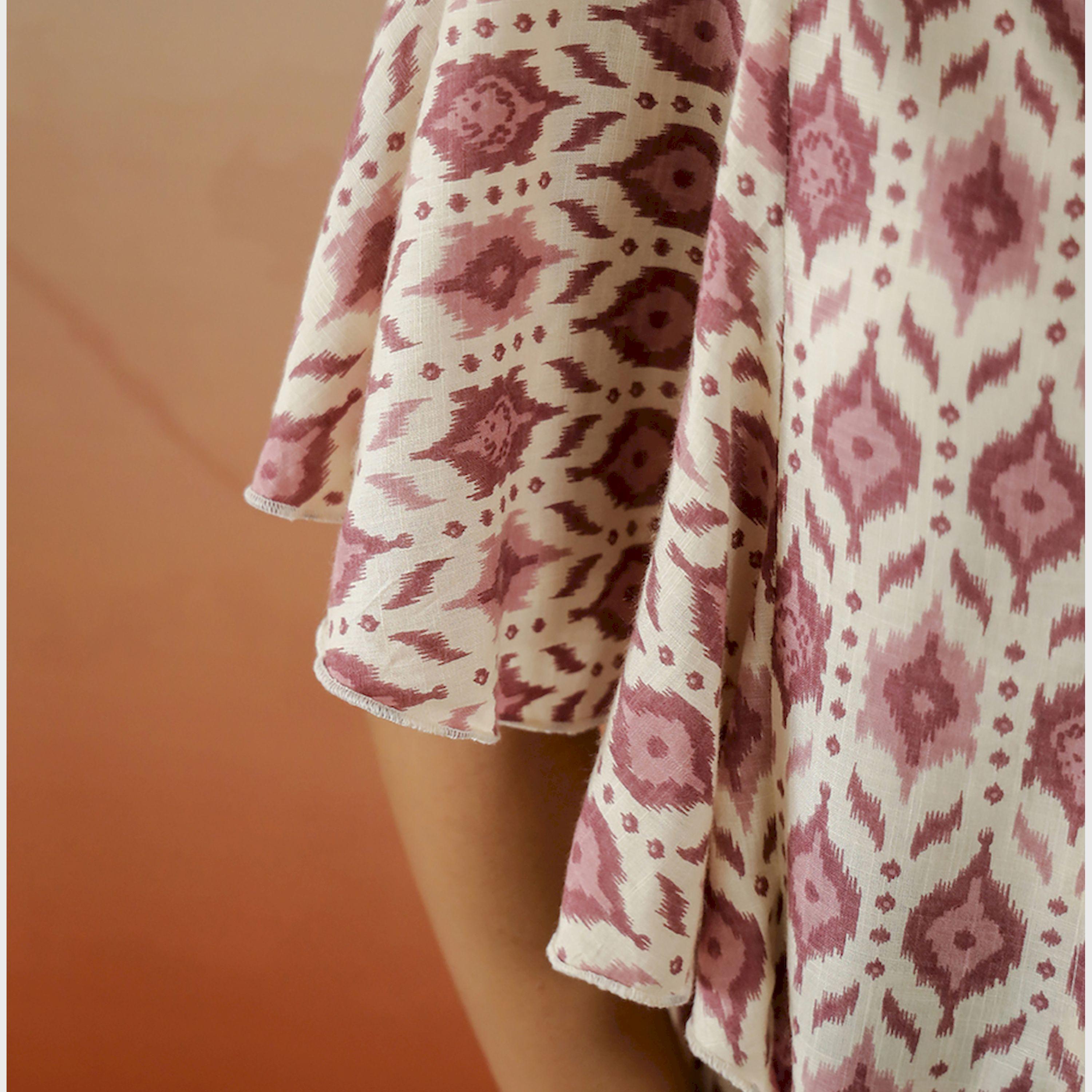 Sanskrutihomes X Styli All-Over Print Kimono Sleeve V-Neck Top-women-clothing-shirtsandblouses-shirts-image-4