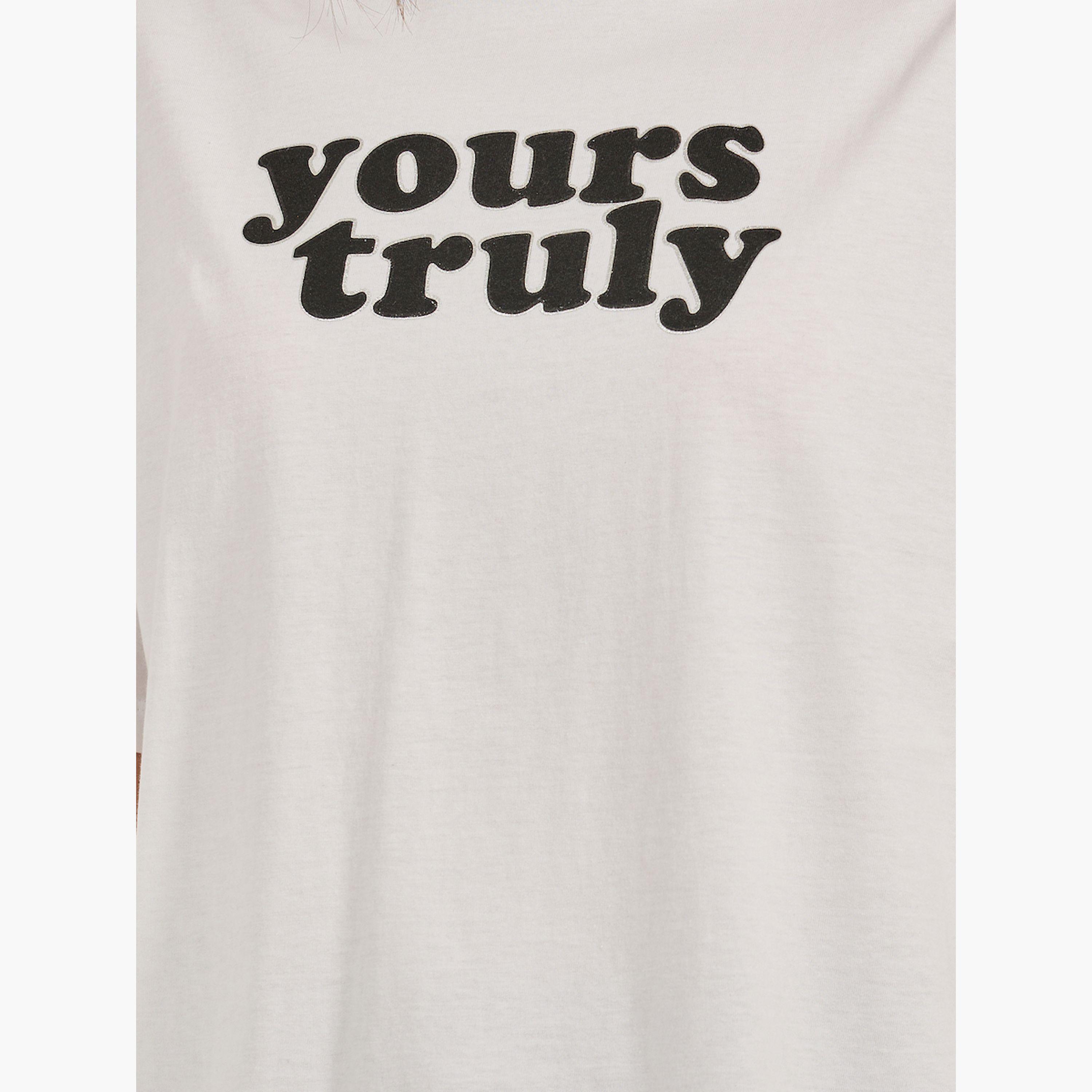 Styli Slogan Print Round Neck Oversized T-Shirt-women-clothing-tshirts-image-4