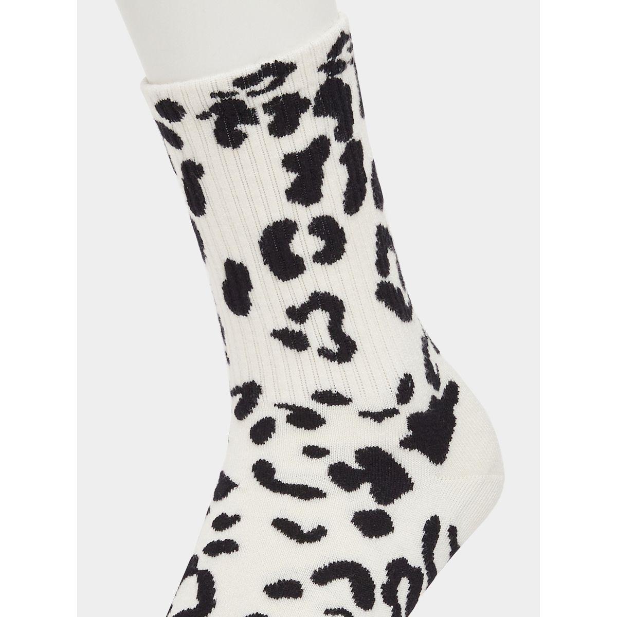 Styli Set of 5 - Animal Print Crew Socks-women-socksandstockings-image-11