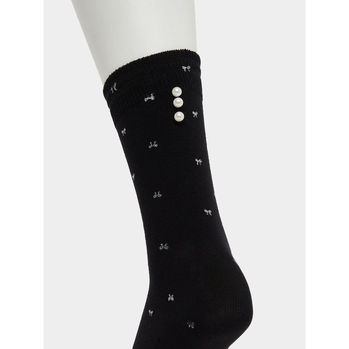 Styli Set of 2 - Printed Crew Socks-women-socksandstockings-image-7