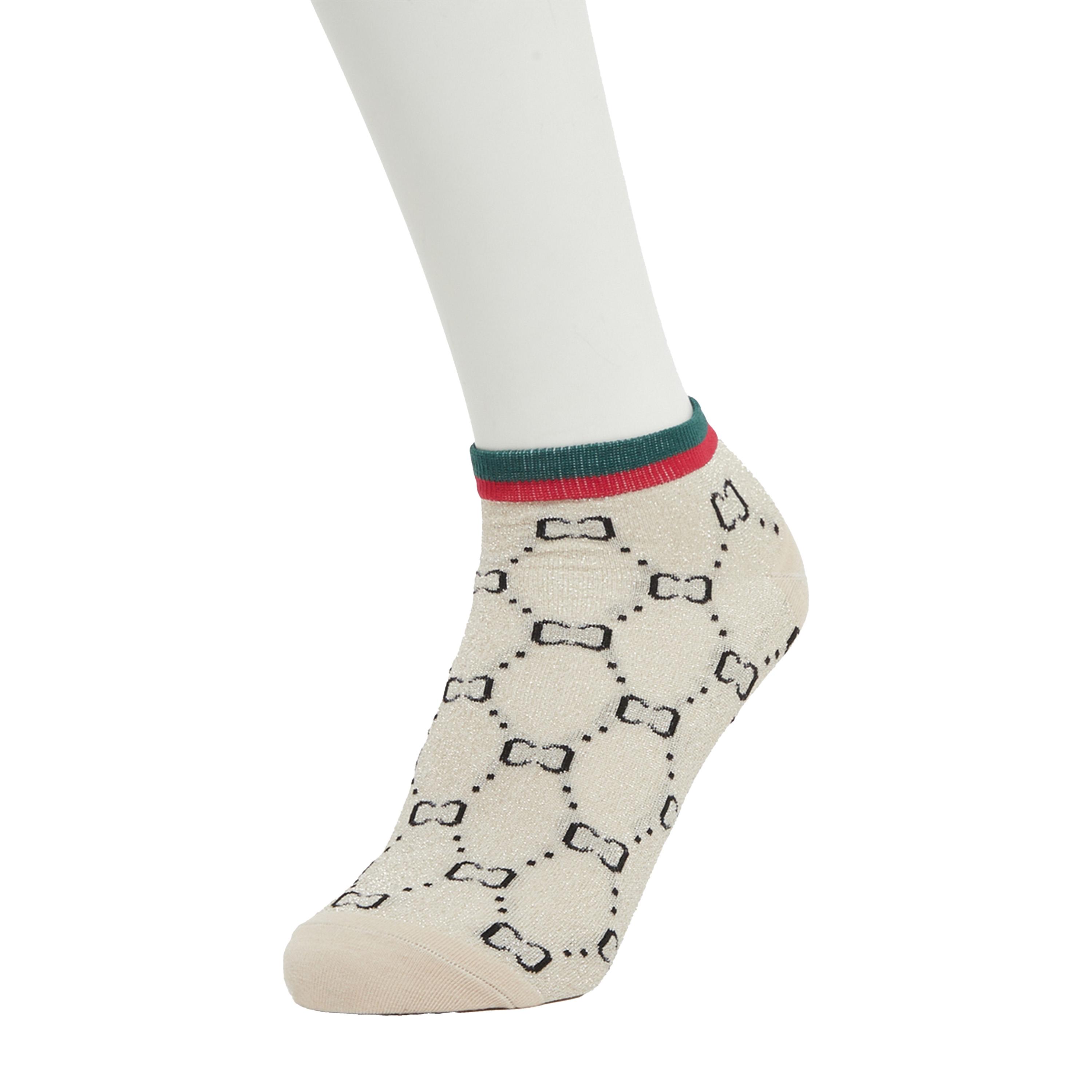 Styli Set of 2 - Printed Ankle Socks-women-socksandstockings-image-2
