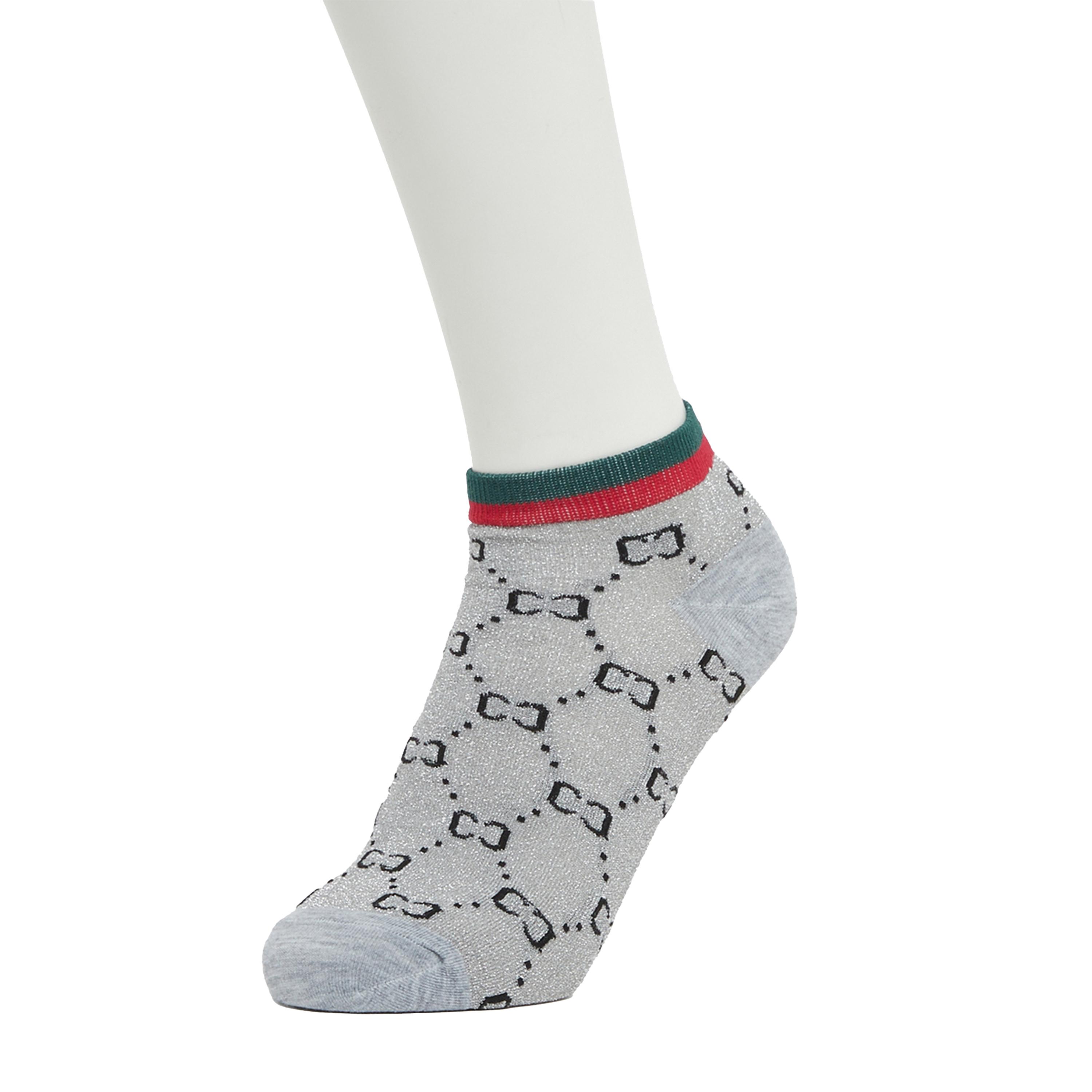 ستايلي -  مجموعة من قطعتين جوارب كاحل مطبوعة-women-socksandstockings-image-4