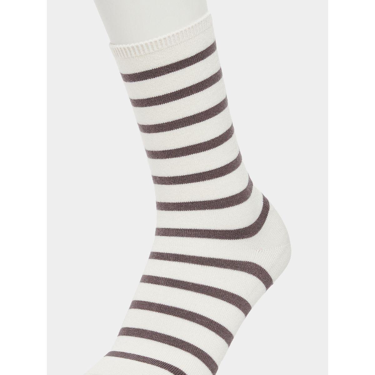 مجموعة من 5 جوارب بتفاصيل مخططة-women-socksandstockings-image-7