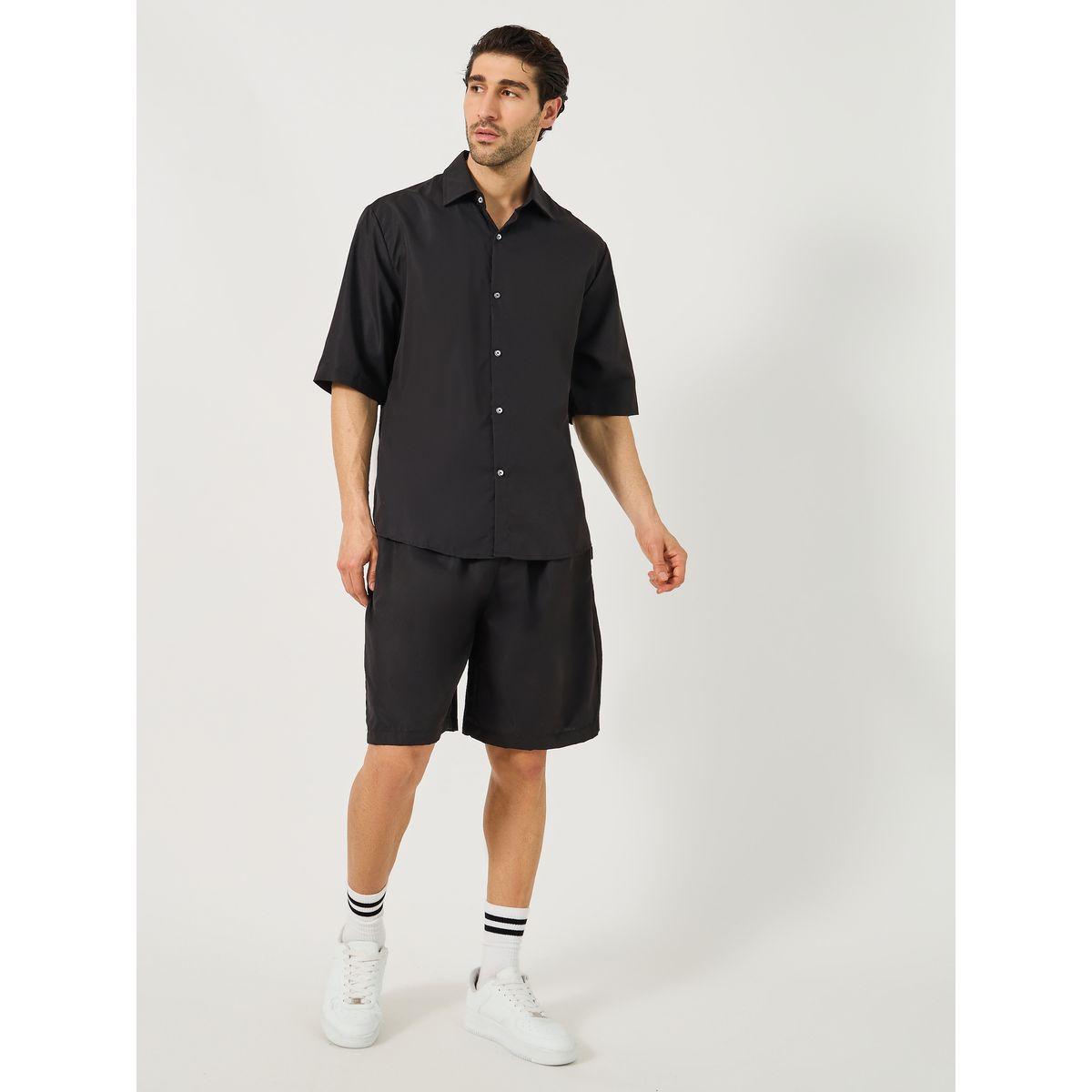 طقم منسق من قميص فضفاض وشورت-men-clothing-coordsets-image-5