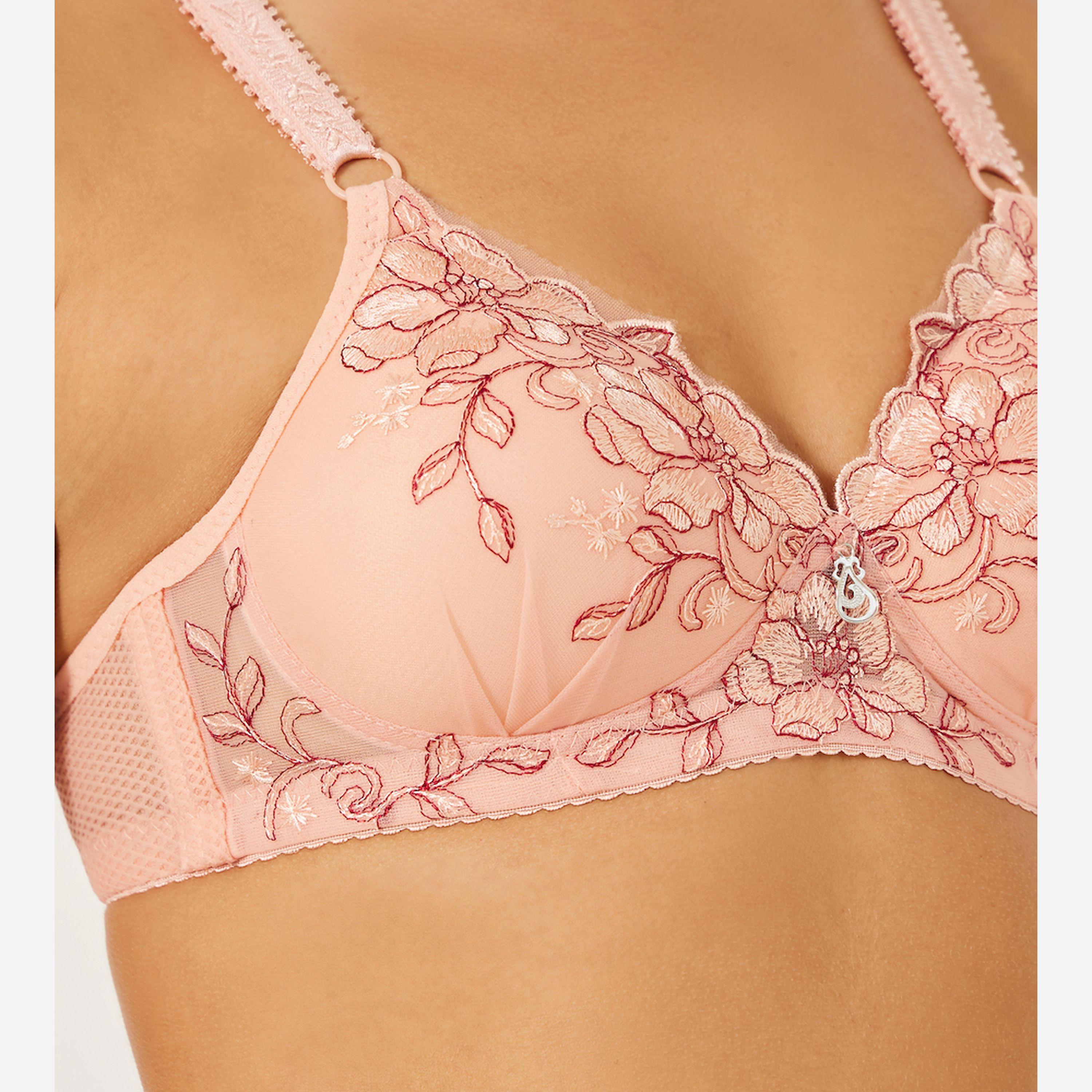 Styli 2Pk Pw Embroidered T-Shirt Bra-women-clothing-lingerie-bras-image-4