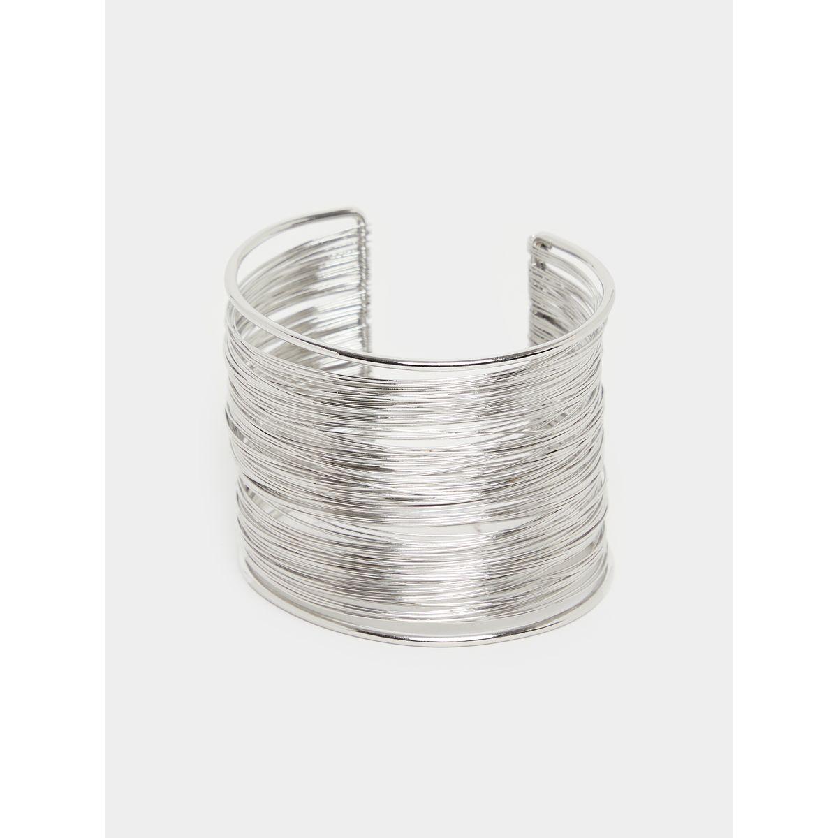 Multistrand Wide Cuff Bracelet-women-watchesandjewellery-jewellery-banglesandbracelets-image-2