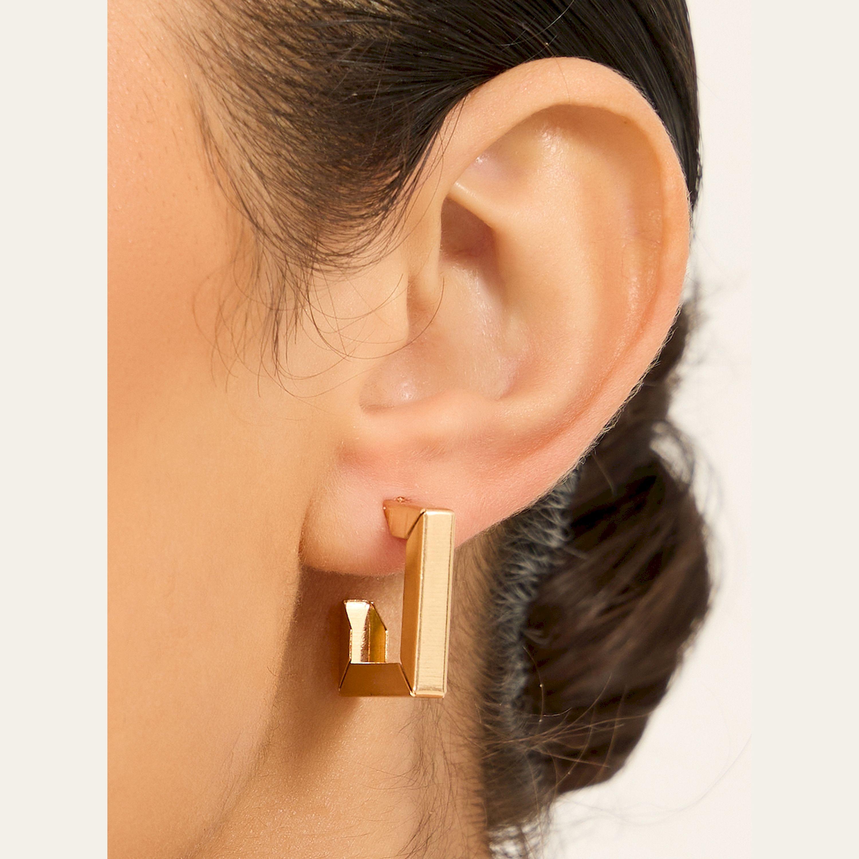 Styli Set Of 6 - Assorted Half Hoop Earrings-women-watchesandjewellery-jewellery-earrings-image-2