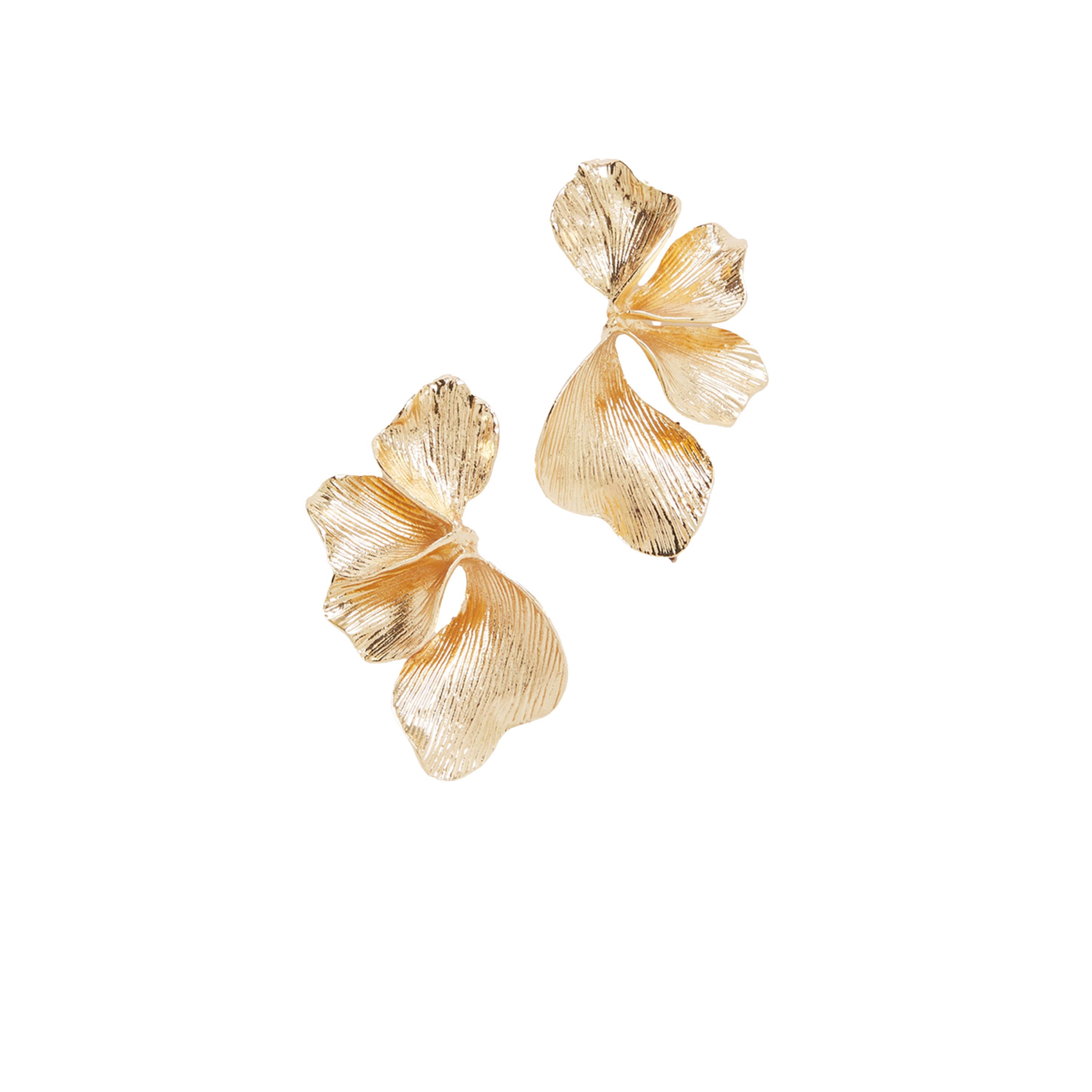 Styli Oversized Flower Dangle Earrings-women-watchesandjewellery-jewellery-earrings-image-1