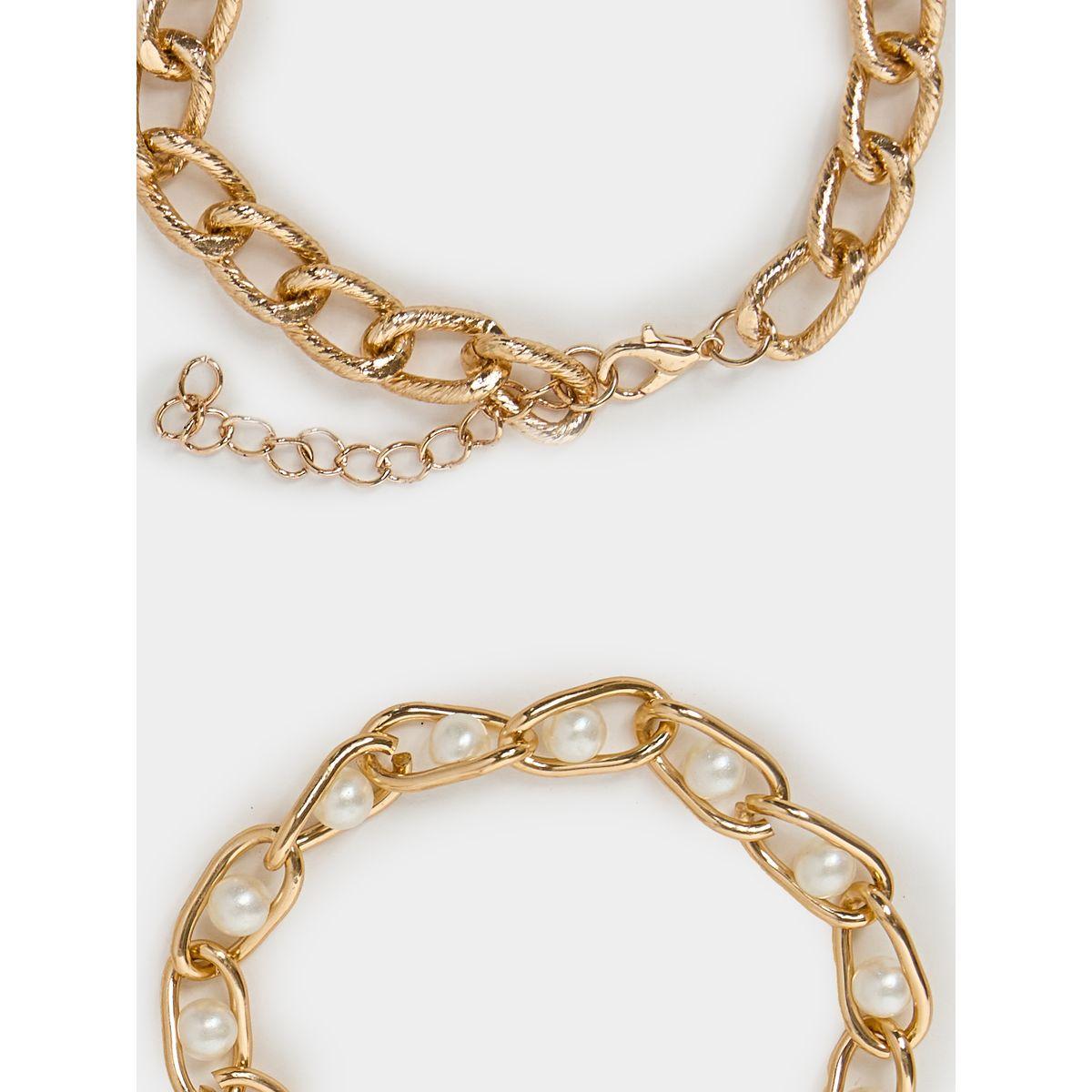 مجموعة من 6 اساور يد كاجوال-women-watchesandjewellery-jewellery-banglesandbracelets-image-2
