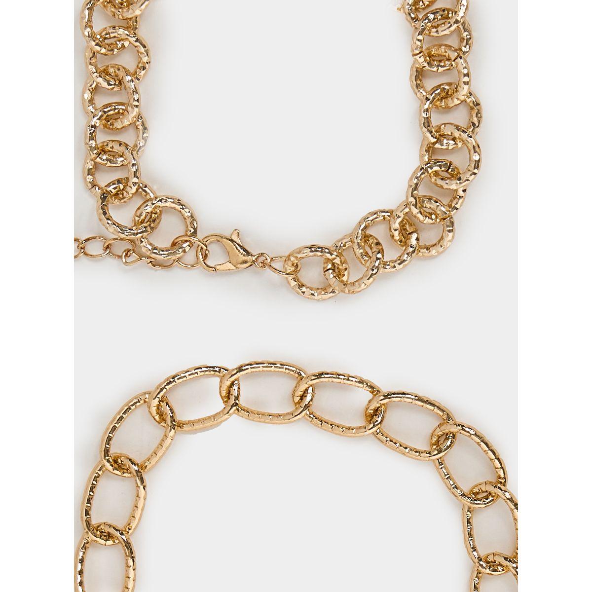 Set of 6 - Link Chain Bracelets-women-watchesandjewellery-jewellery-banglesandbracelets-image-3