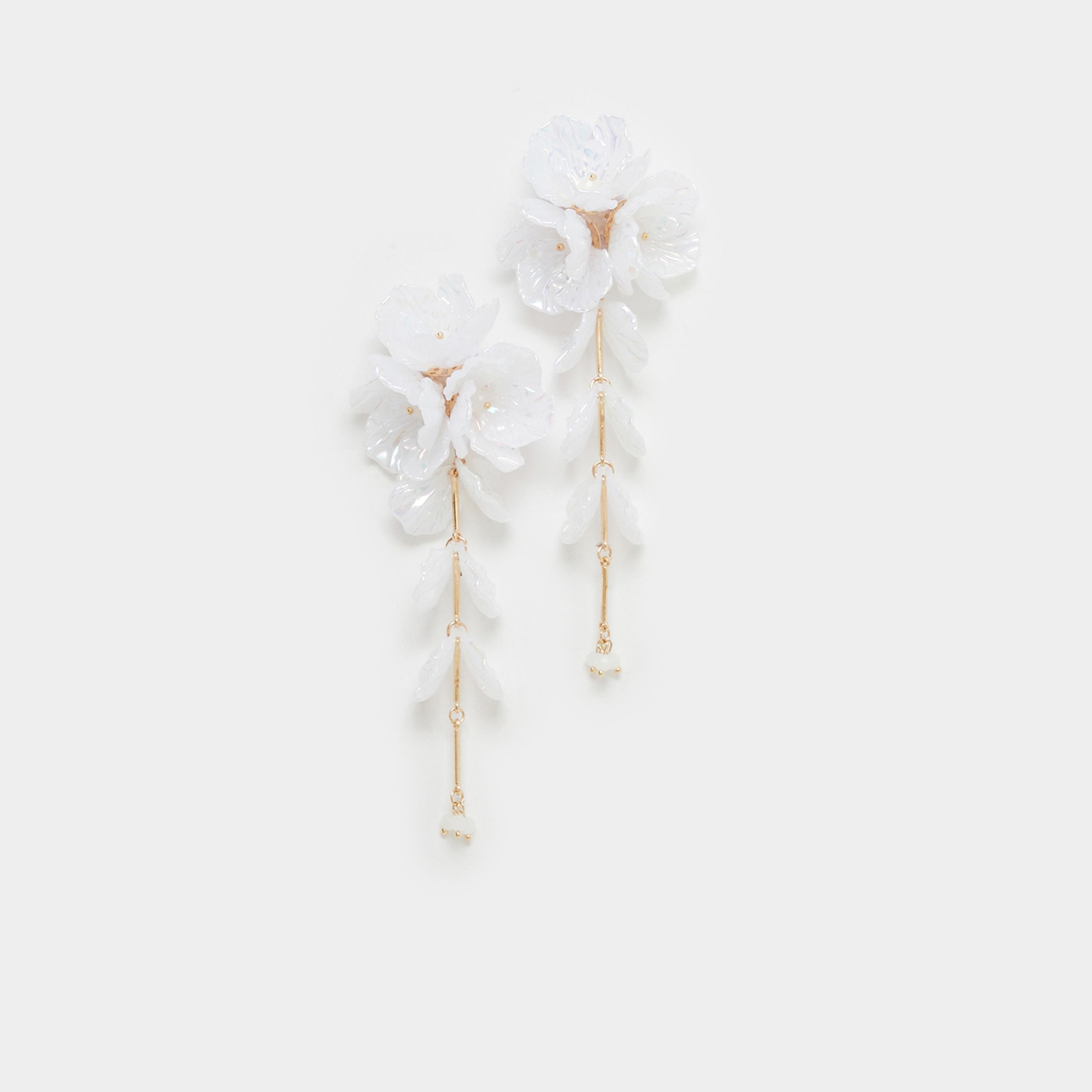 Styli Floral Drop Earrings-women-watchesandjewellery-jewellery-earrings-image-1