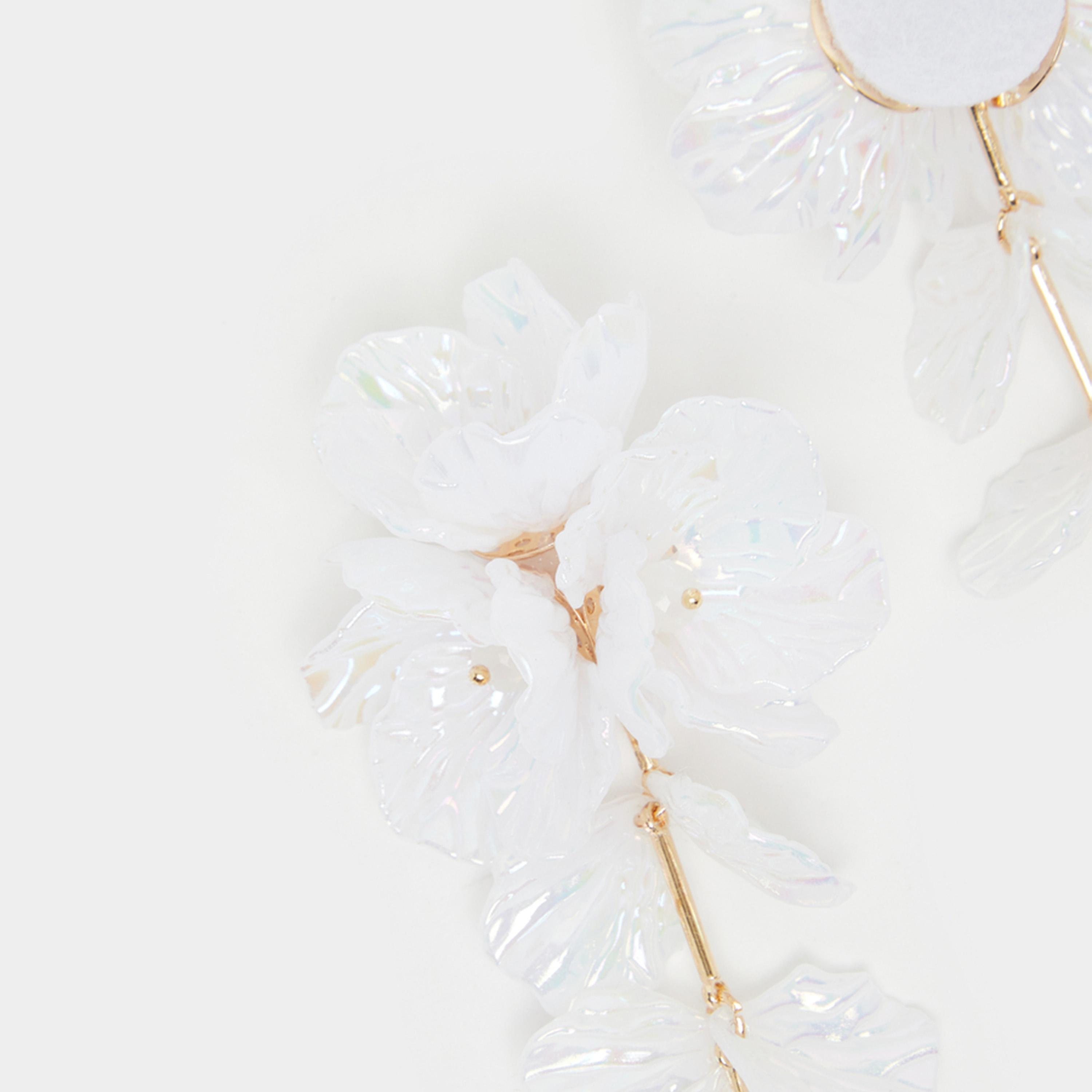 Styli Floral Drop Earrings-women-watchesandjewellery-jewellery-earrings-image-4