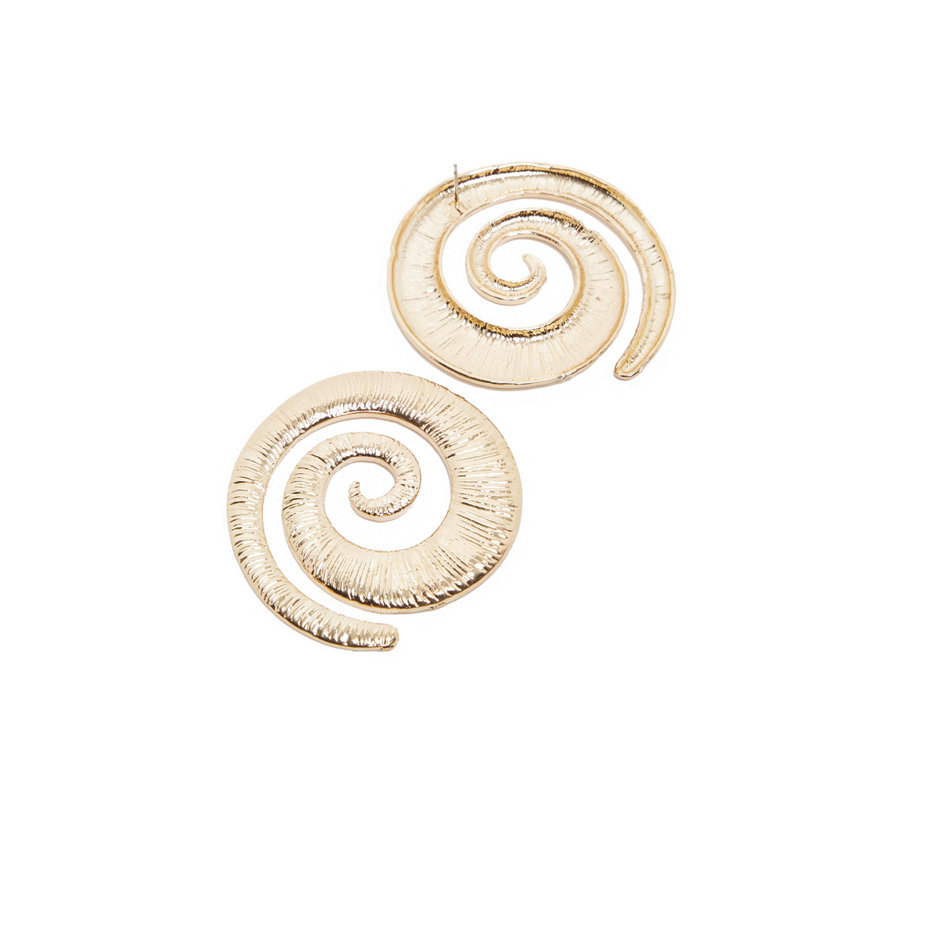 ستايلي - أقراط متدلية كبيرة الحجم على شكل صدفة-women-watchesandjewellery-jewellery-earrings-image-3