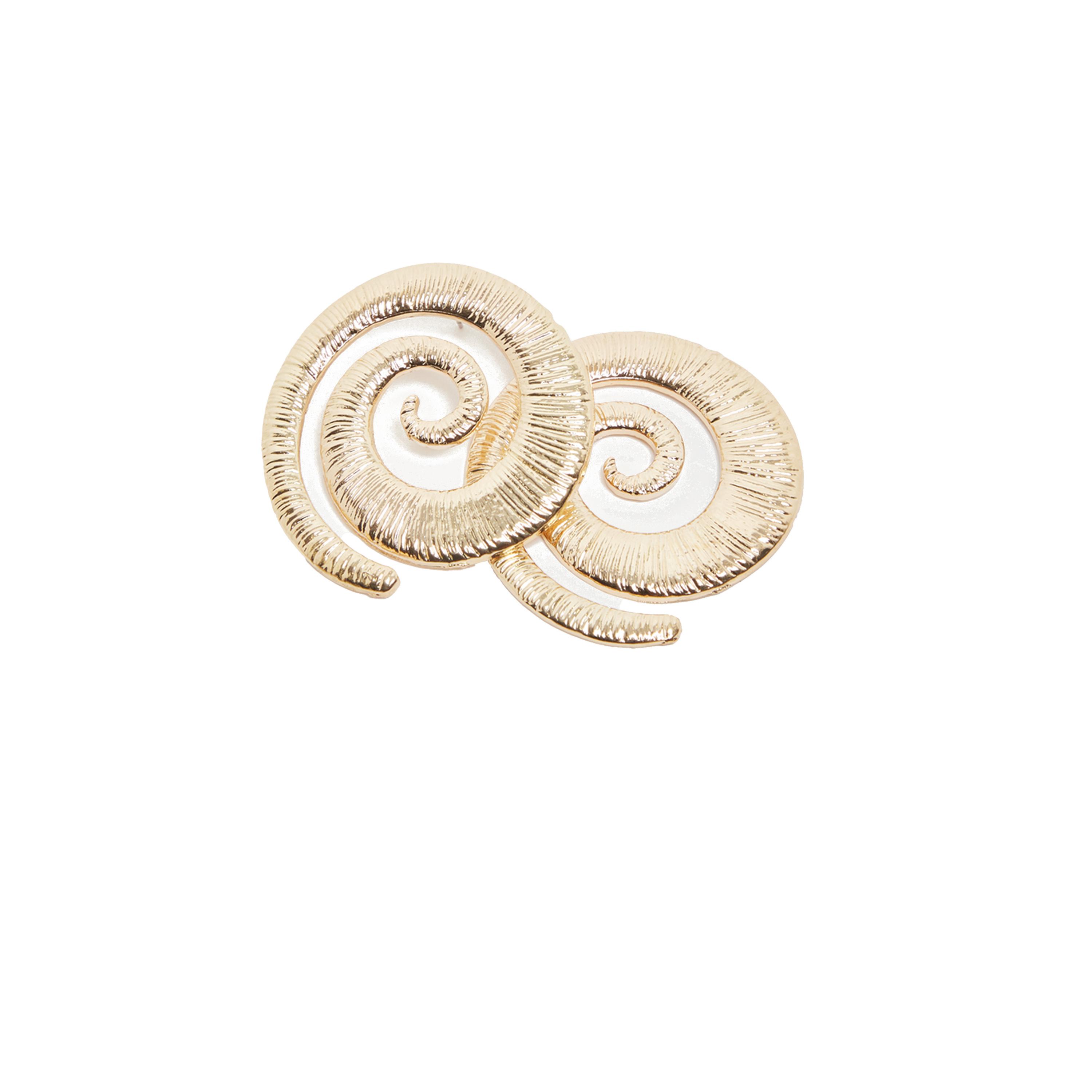 Styli Oversized Shell Dangle Earrings-women-watchesandjewellery-jewellery-earrings-image-4