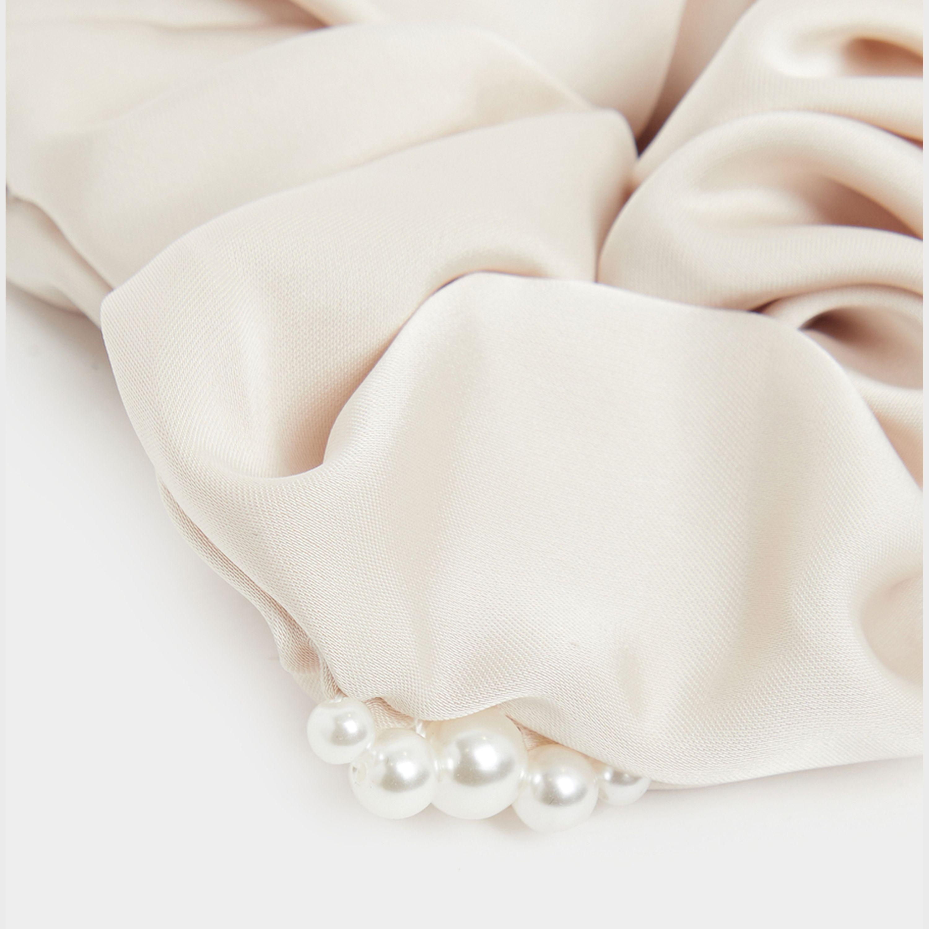 ستايلي - ربطة شعر مزينة باللؤلؤ الصناعي-women-winterwear-scarves-image-3