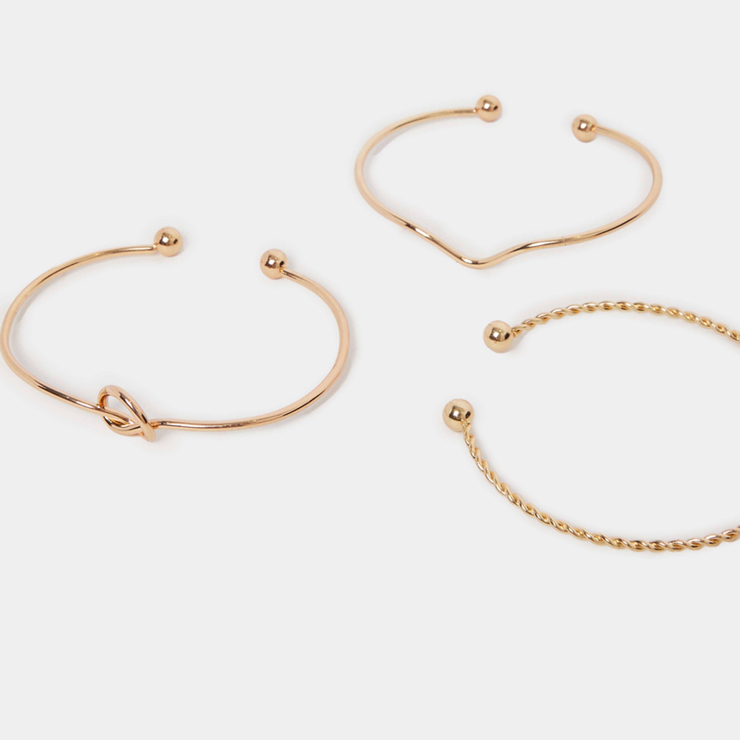 Styli Set of 6 - Cuff and Link Chain Bracelets-women-watchesandjewellery-jewellery-banglesandbracelets-image-3