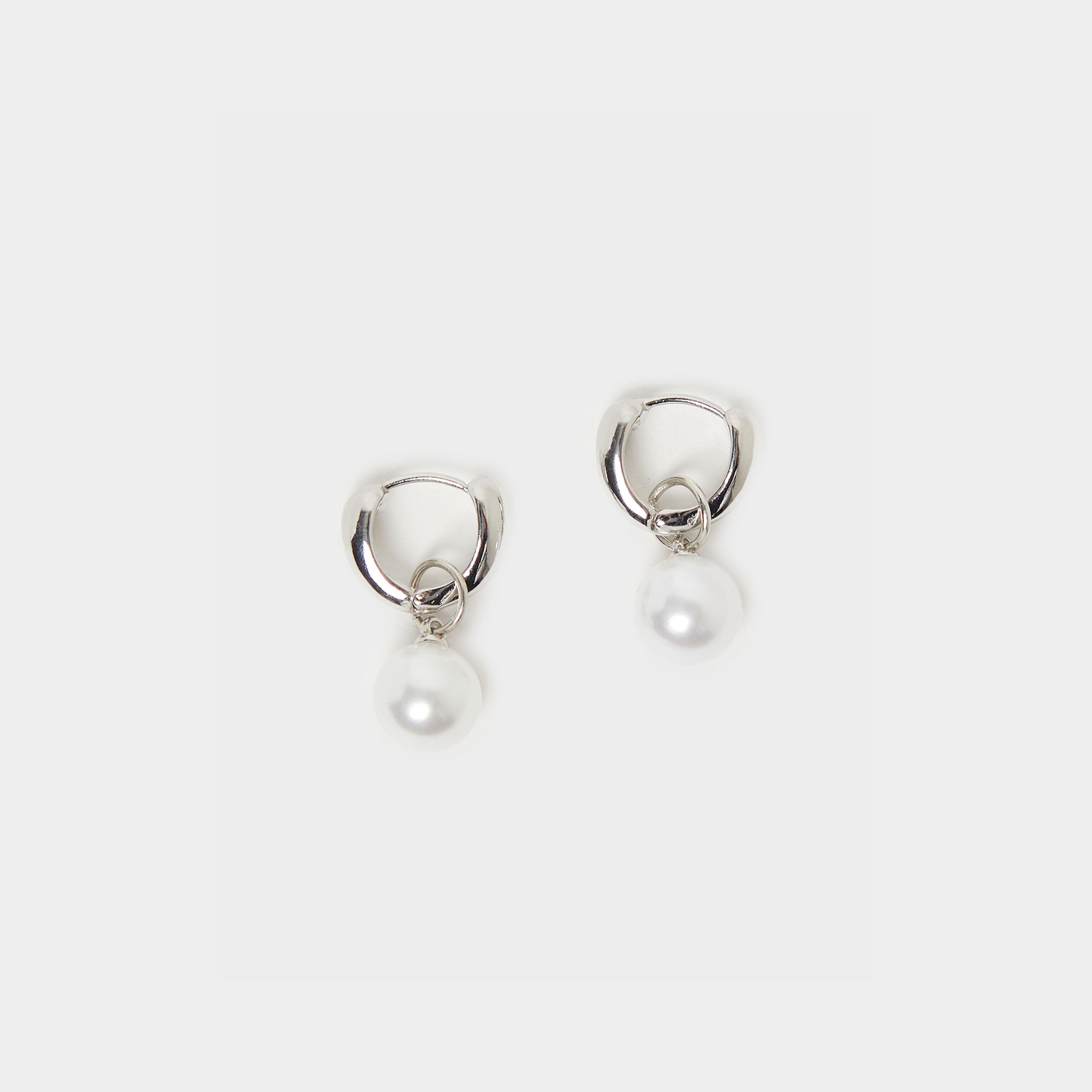 Styli Faux Pearl Dangle Earrings-women-watchesandjewellery-jewellery-earrings-image-1
