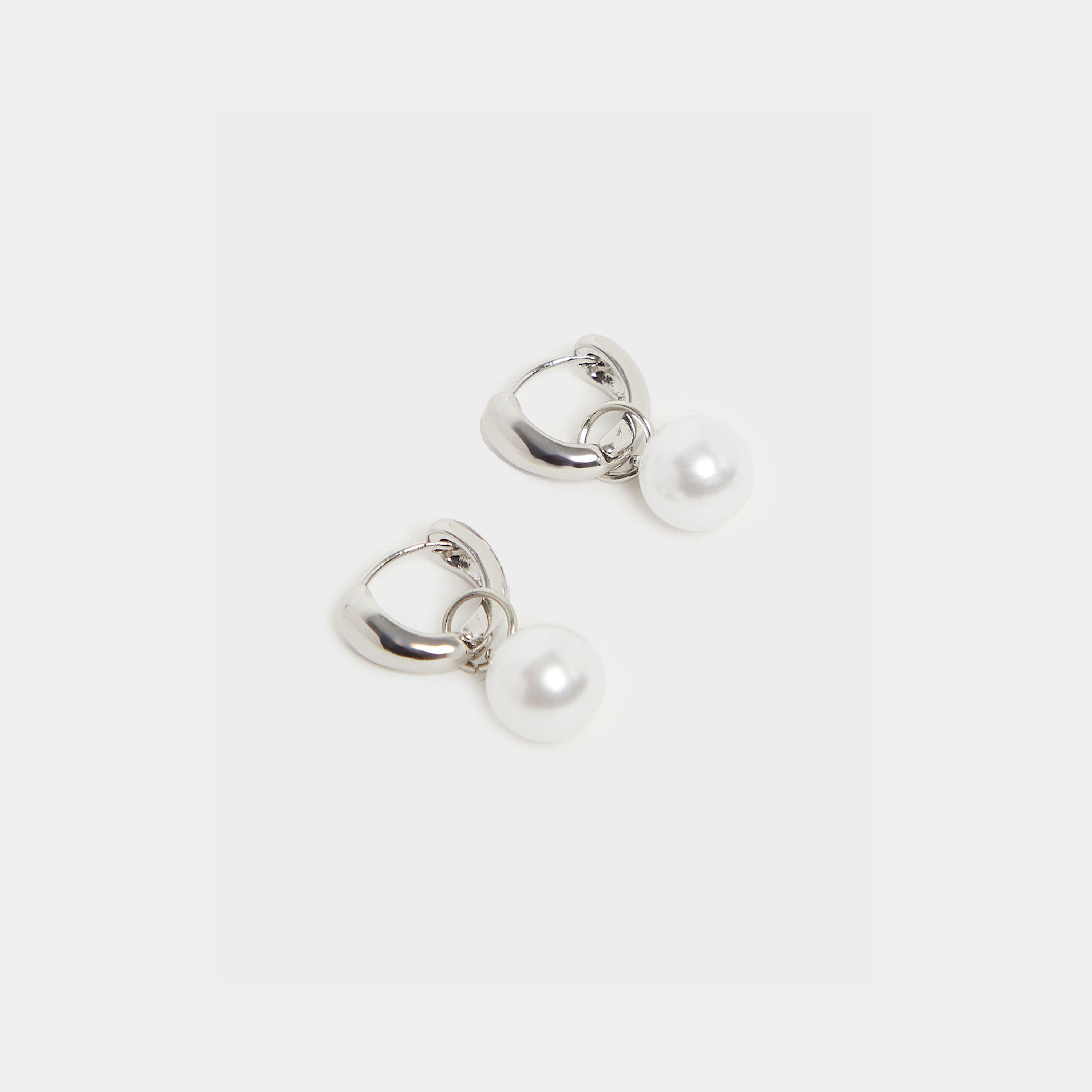 Styli Faux Pearl Dangle Earrings-women-watchesandjewellery-jewellery-earrings-image-3