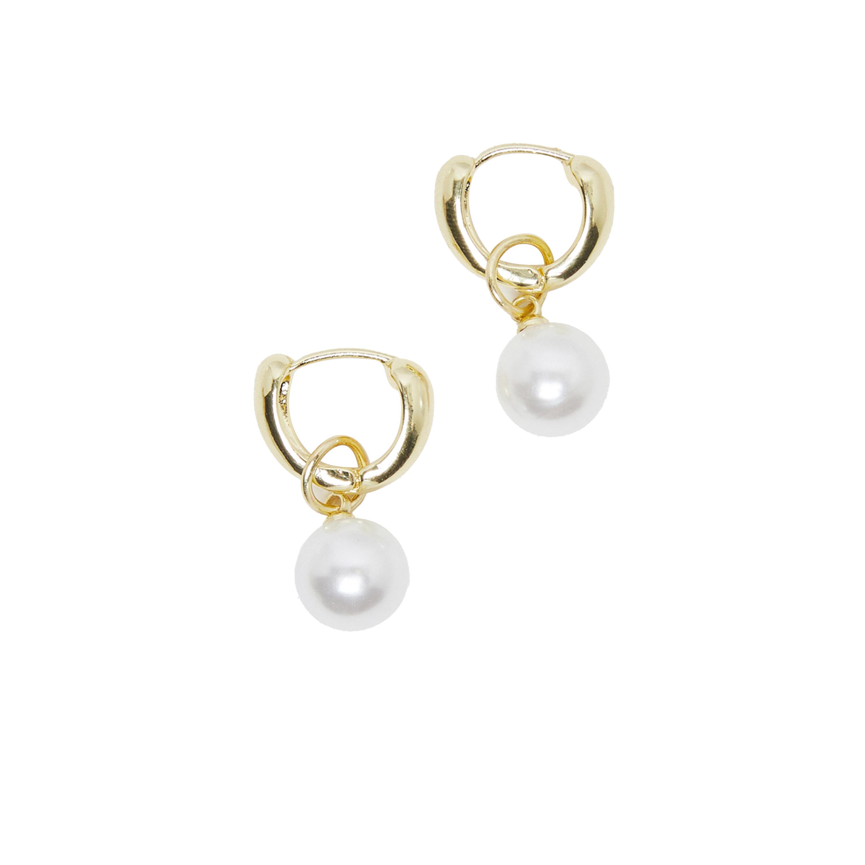 Styli Pearl Drop Dangle Earrings-women-watchesandjewellery-jewellery-earrings-image-1