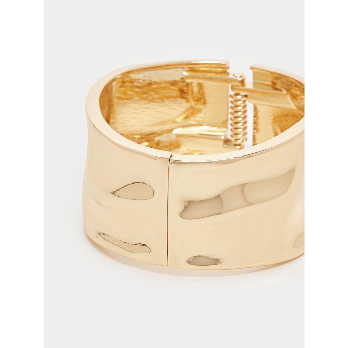 Metallic Thick Cuff Bracelet-women-watchesandjewellery-jewellery-banglesandbracelets-image-3