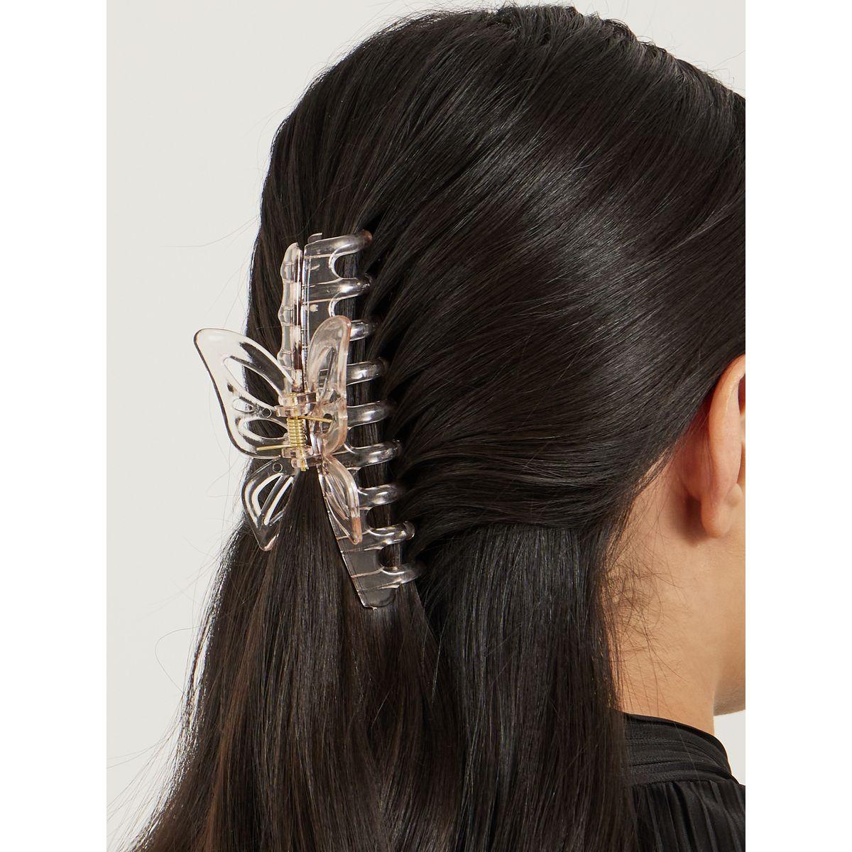 Set of 3 - Solid Claw Clips-women-hairaccessories-bands-image-2