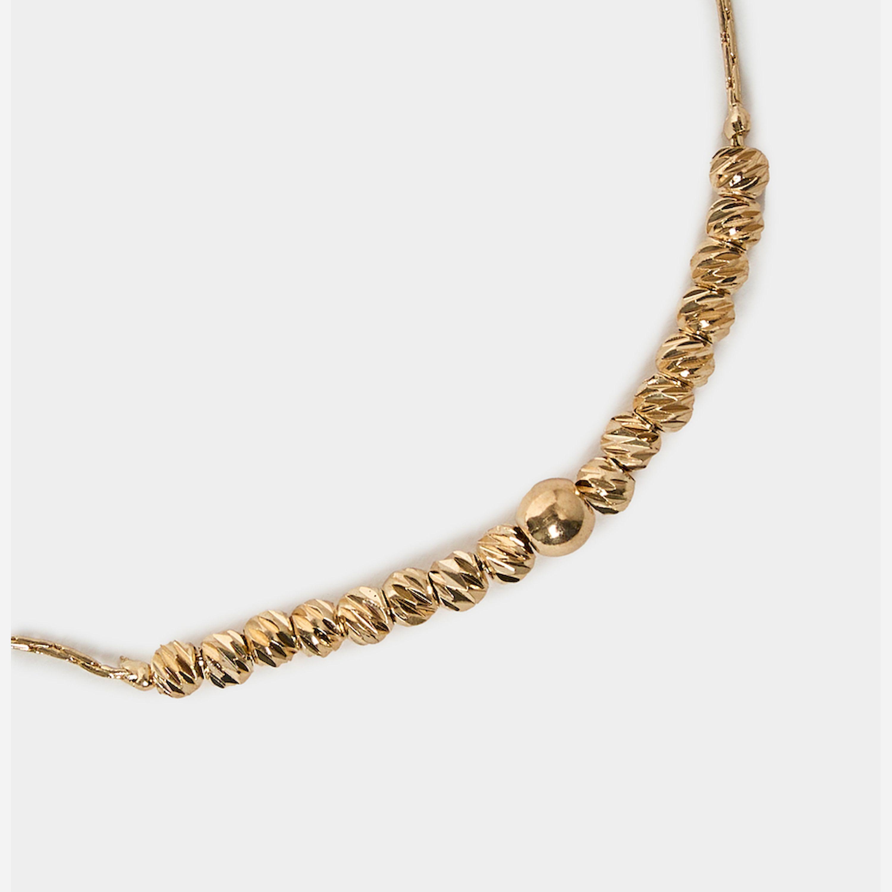 ستايلي - طقم من 3 قطع - خلخال بتعليقات مع مشبك إغلاق-women-watchesandjewellery-jewellery-anklets-image-3