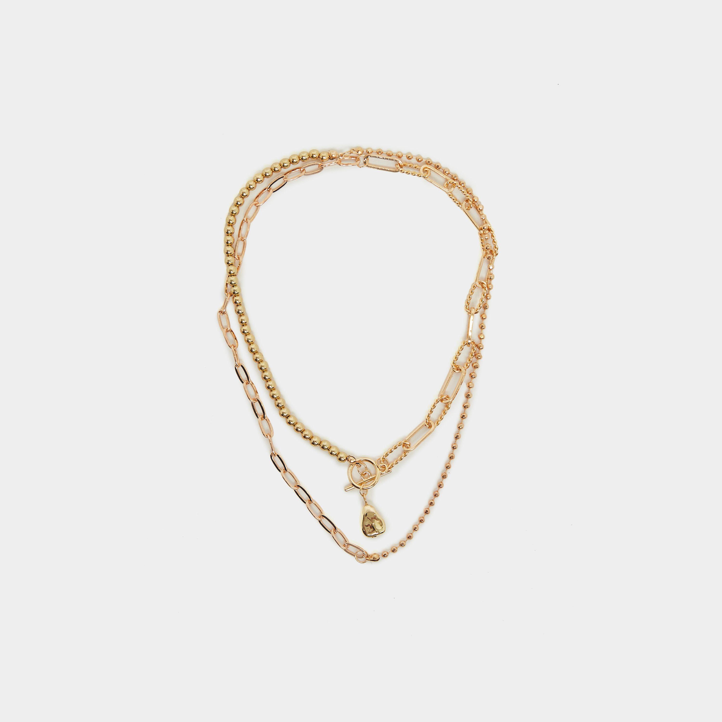 Styli Multi-Layered Chain Link Necklace-women-watchesandjewellery-jewellery-necklacesandpendants-image-1