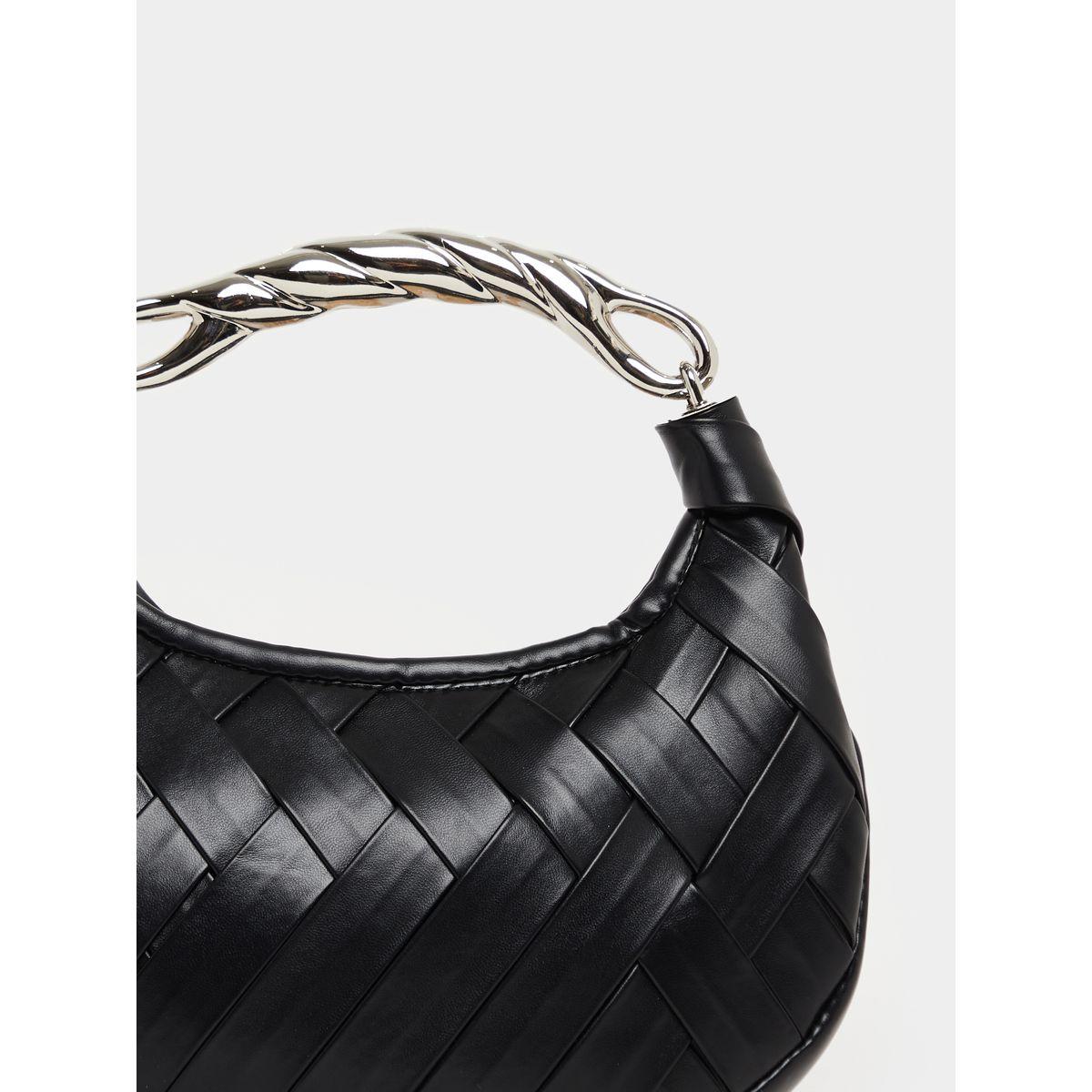 Braided Handbag with Metallic Handle-women-bagsandwallets-handbags-image-5