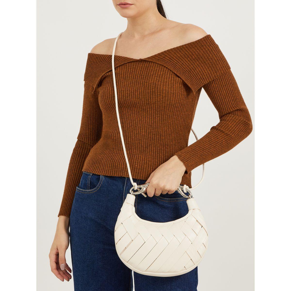 Braided Handbag with Metallic Handle-women-bagsandwallets-handbags-image-2