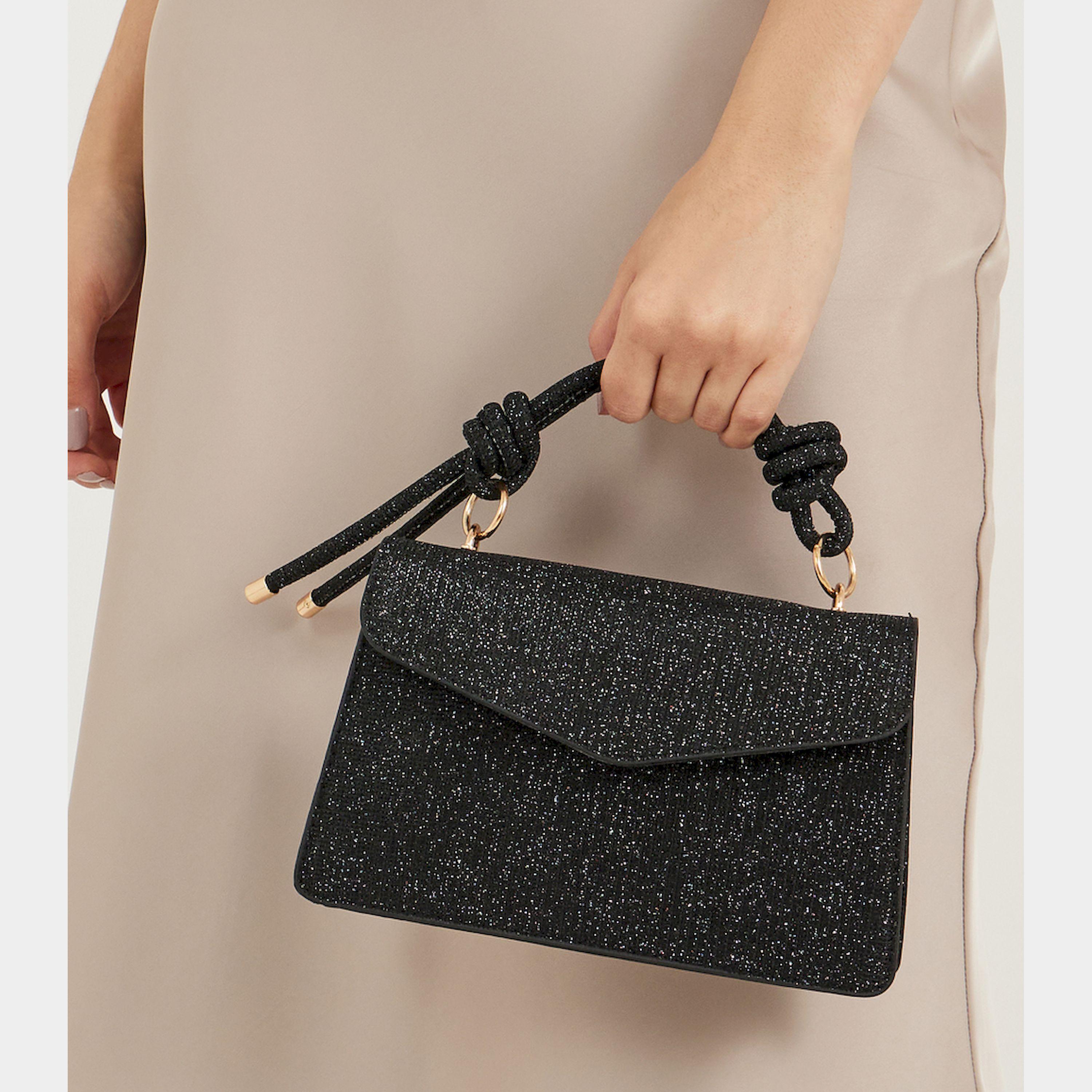 ستايلي - حقيبة يد براقة بحزام قابل للفصل-women-bagsandwallets-handbags-image-3