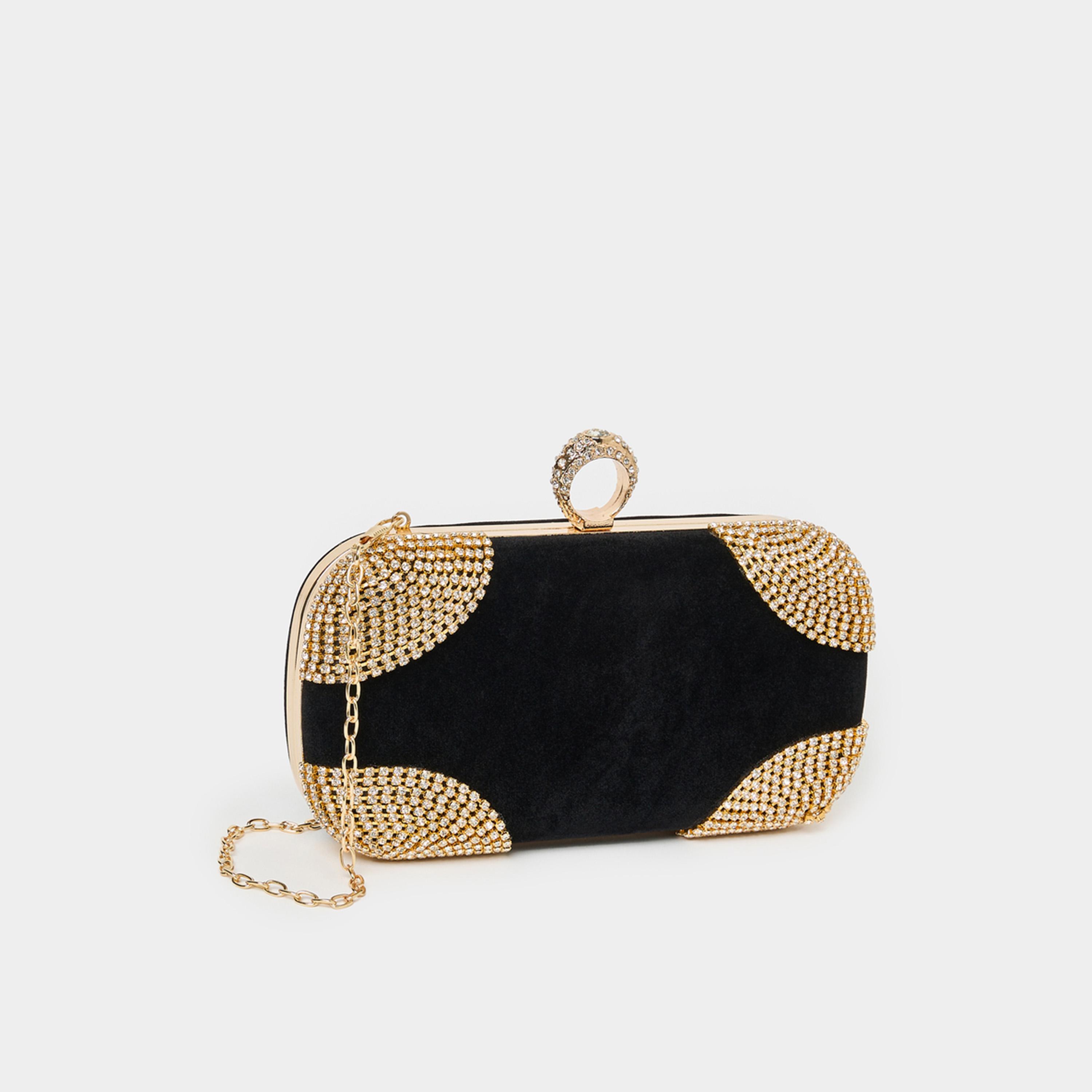 Styli Embellished Side Accent Clutch-women-bagsandwallets-handbags-image-1