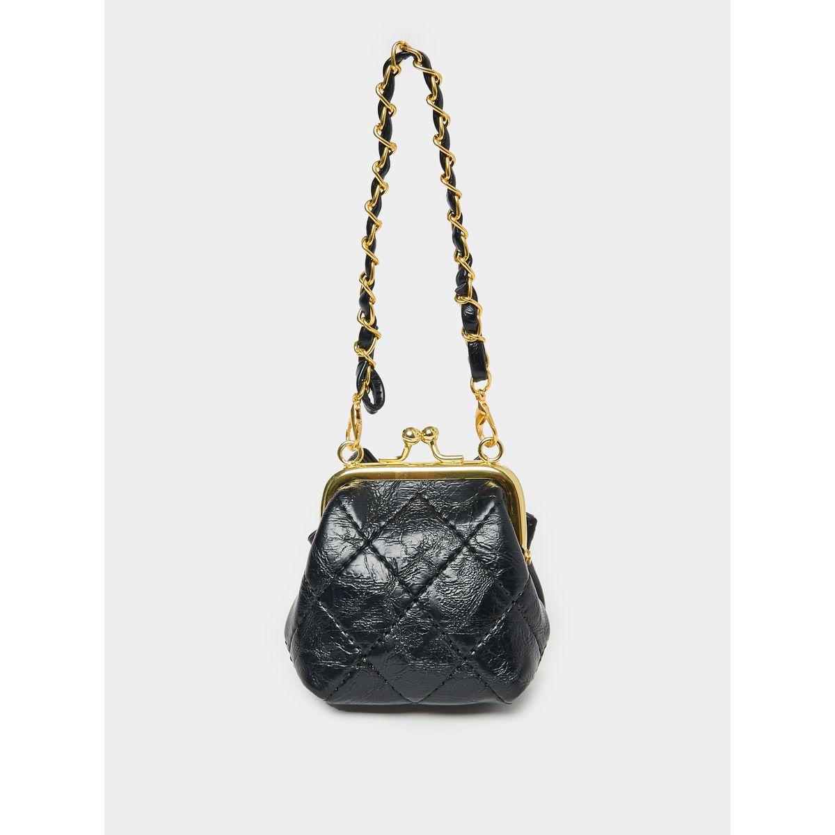 Bow Accent Crossbody Bag with Chain Strap-women-bagsandwallets-handbags-image-6