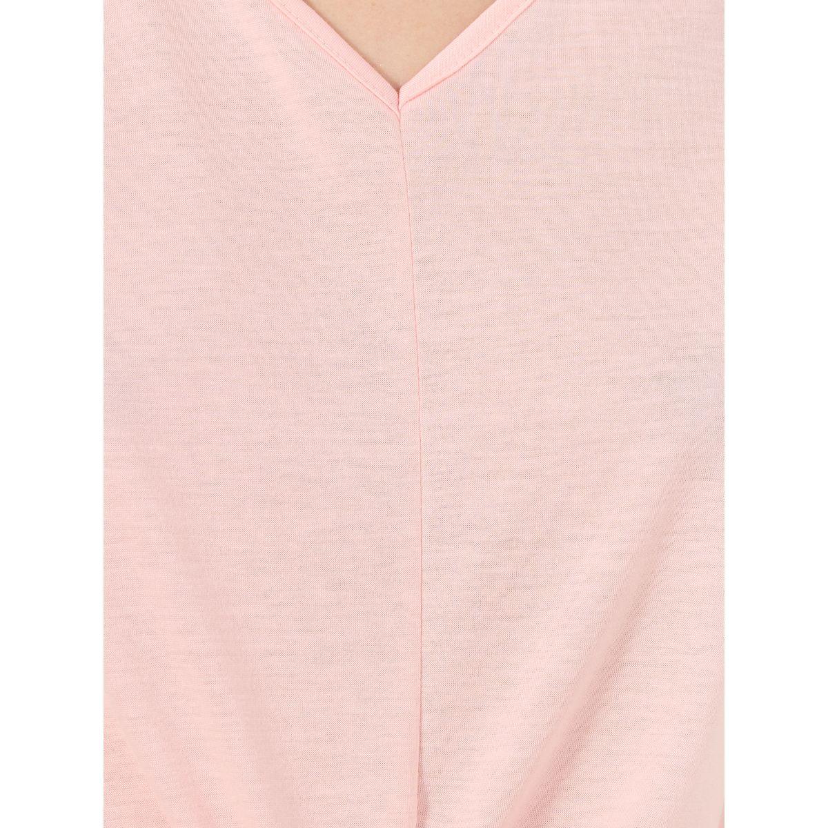 طقم من بنطال بيجاما مع تيشيرت بربطة امامية-women-clothing-nightwear-pyjamas-longsets-image-3