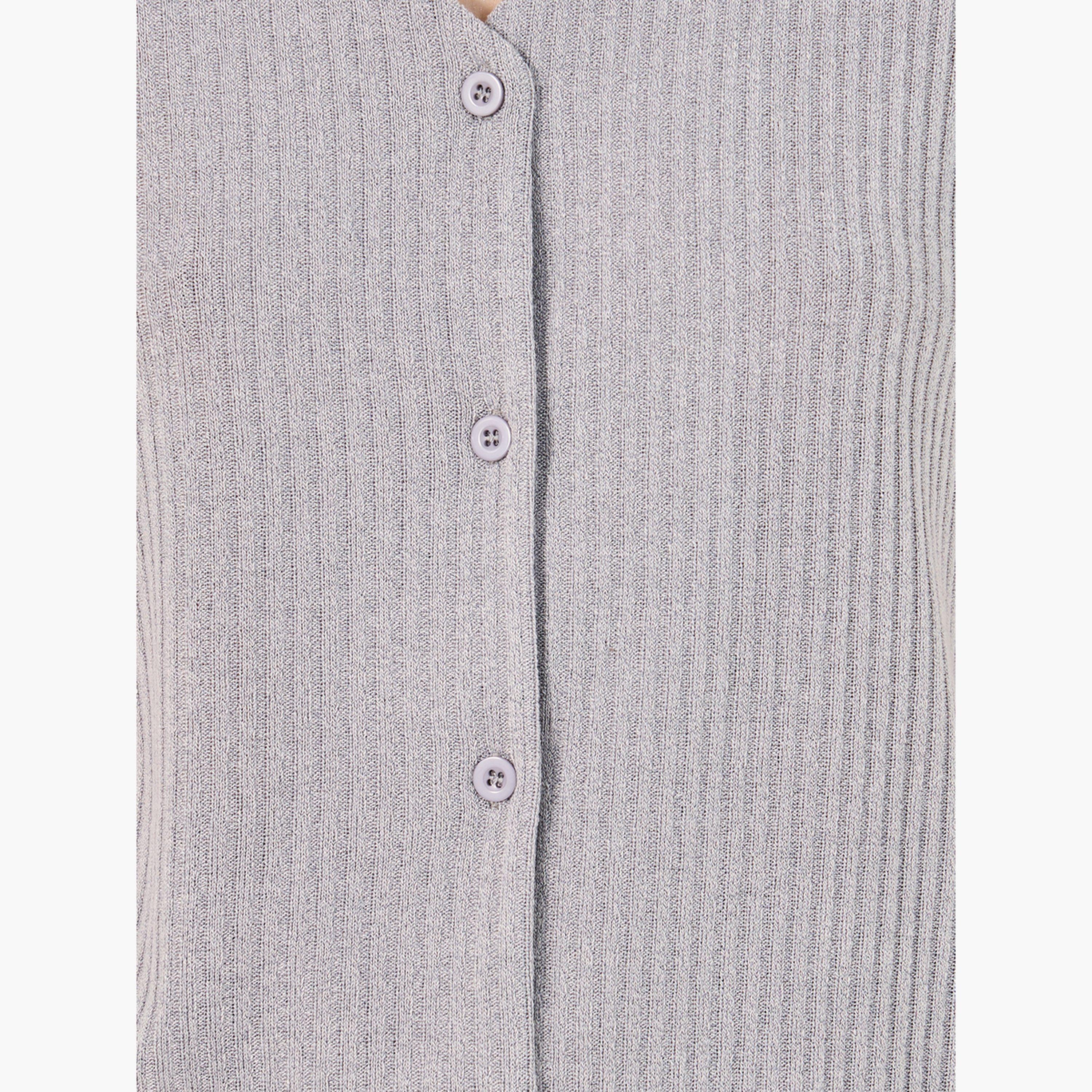 Styli Brushed Rib Lettuce Edge Shirt and Pyjama Set-women-clothing-nightwear-pyjamas-longsets-image-4