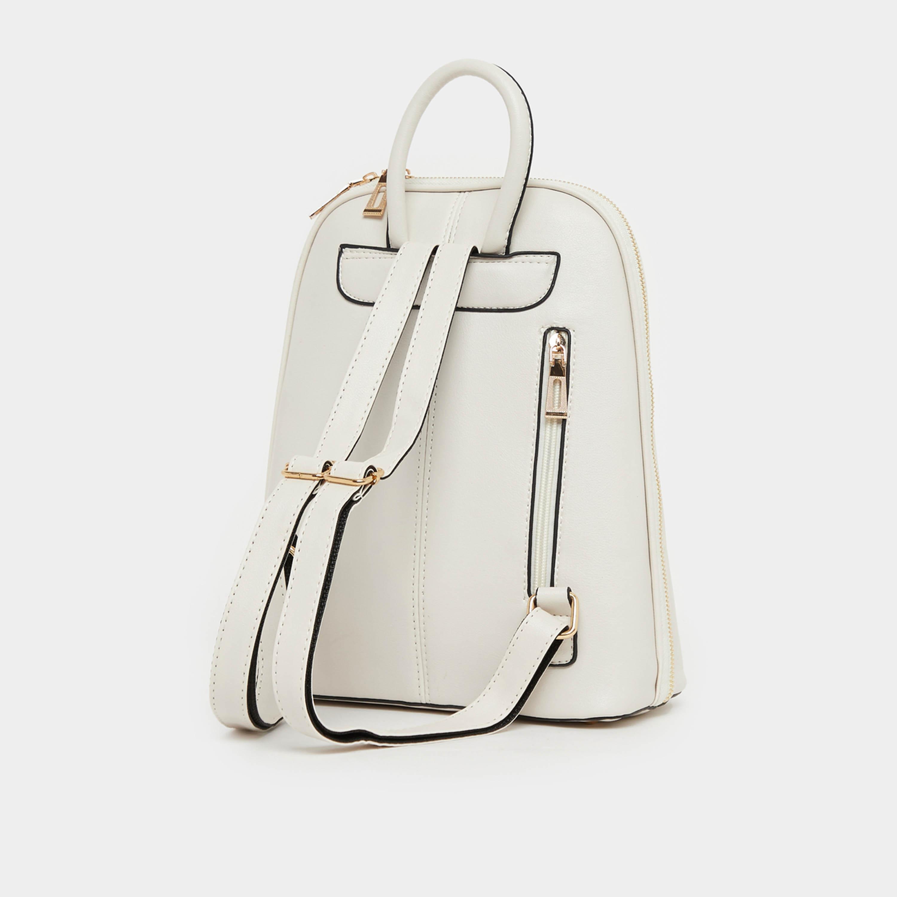 ستايلي - حقيبة ظهر سادة بسحّاب-women-bagsandwallets-backpacks-image-5