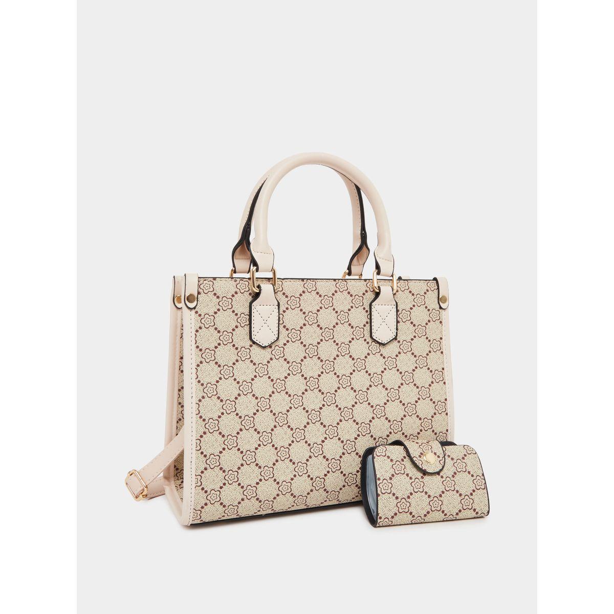 شنطة توتي مطبعة مع محفظة بطاقات-women-bagsandwallets-handbags-image-1