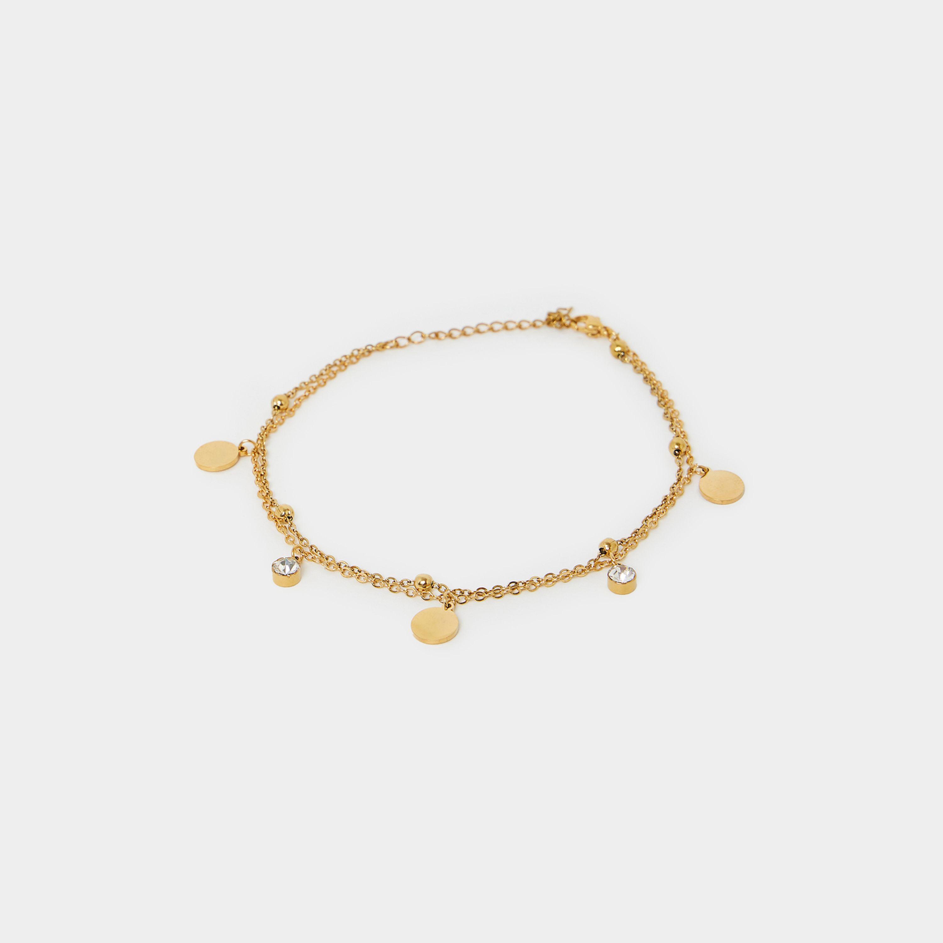 Styli Embellished Drop Anklet-women-watchesandjewellery-jewellery-anklets-image-2