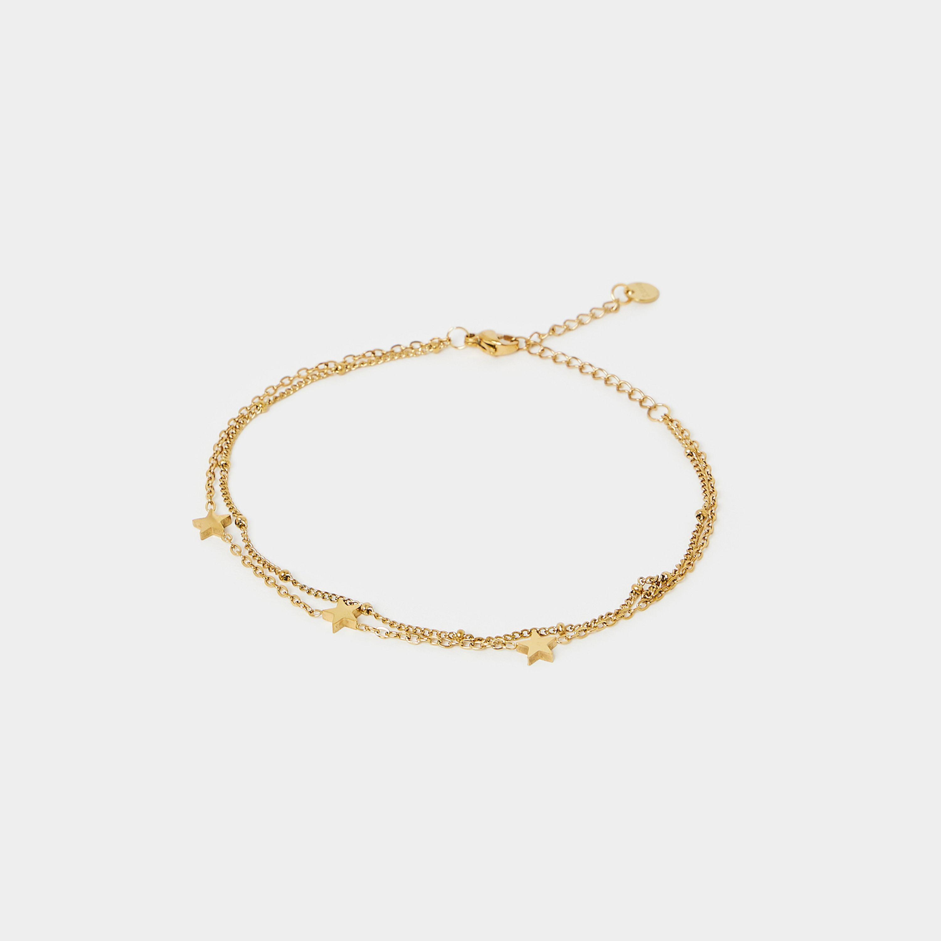 Styli Star Drop Anklet-women-watchesandjewellery-jewellery-anklets-image-2