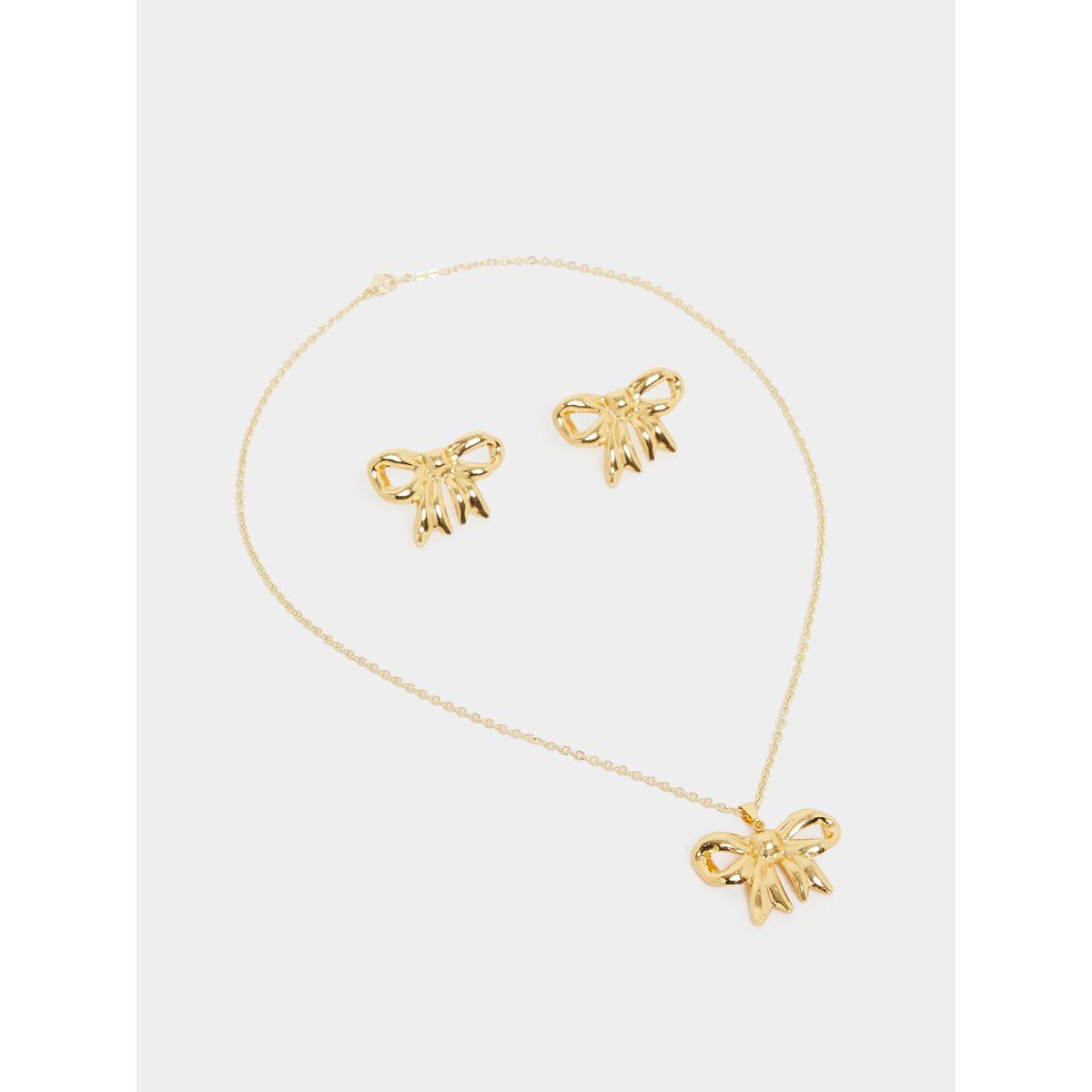 مجموعة من أقراط اذن وعقد كاجوال-women-watchesandjewellery-jewellery-jewellerysets-image-3