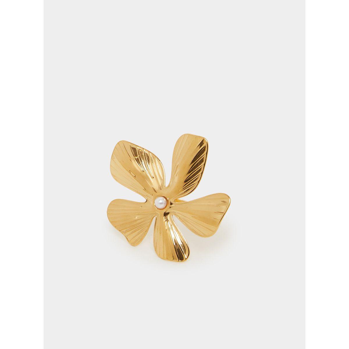 Styli Oversized Flower Accent Ring-women-watchesandjewellery-jewellery-rings-image-1