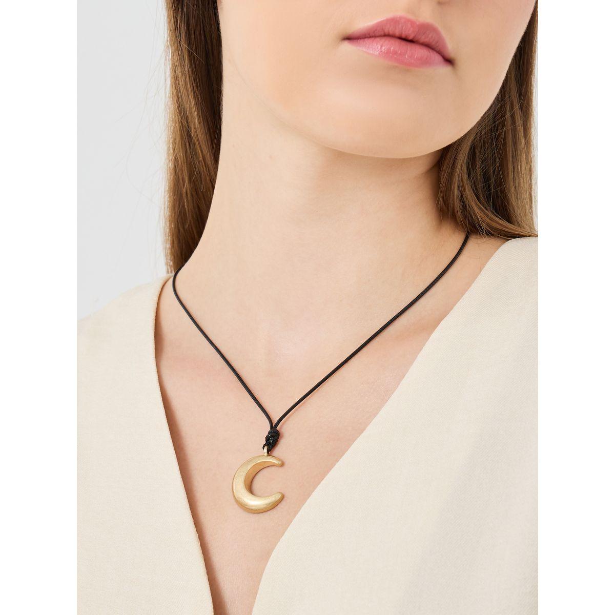 عقد مزين بحلية على شكل هلال-women-watchesandjewellery-jewellery-necklacesandpendants-image-1