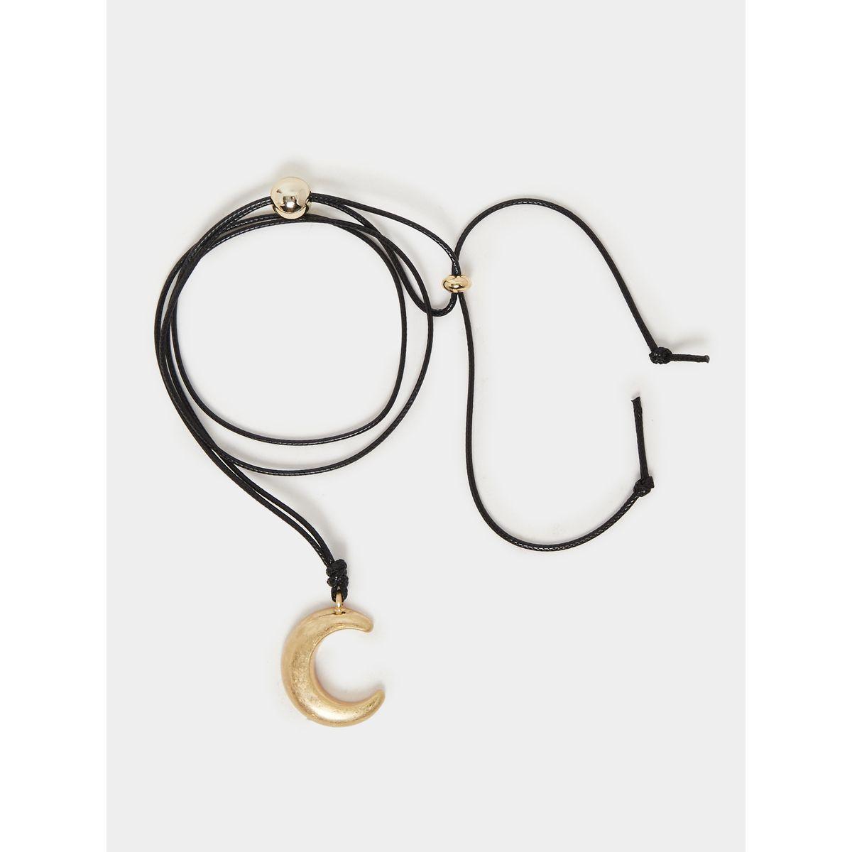 عقد مزين بحلية على شكل هلال-women-watchesandjewellery-jewellery-necklacesandpendants-image-2