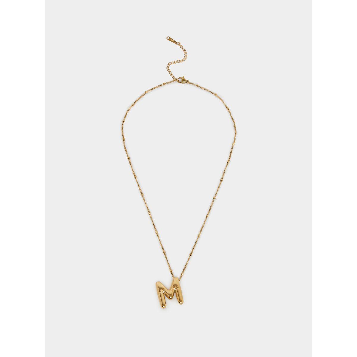 Initial M Pendant Necklace-women-watchesandjewellery-jewellery-necklacesandpendants-image-2