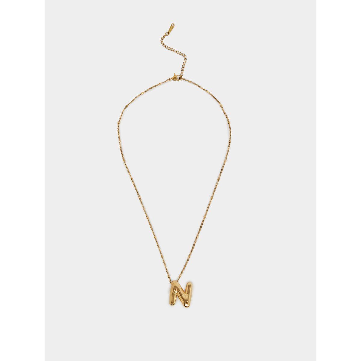Initial N Pendant Necklace-women-watchesandjewellery-jewellery-necklacesandpendants-image-2